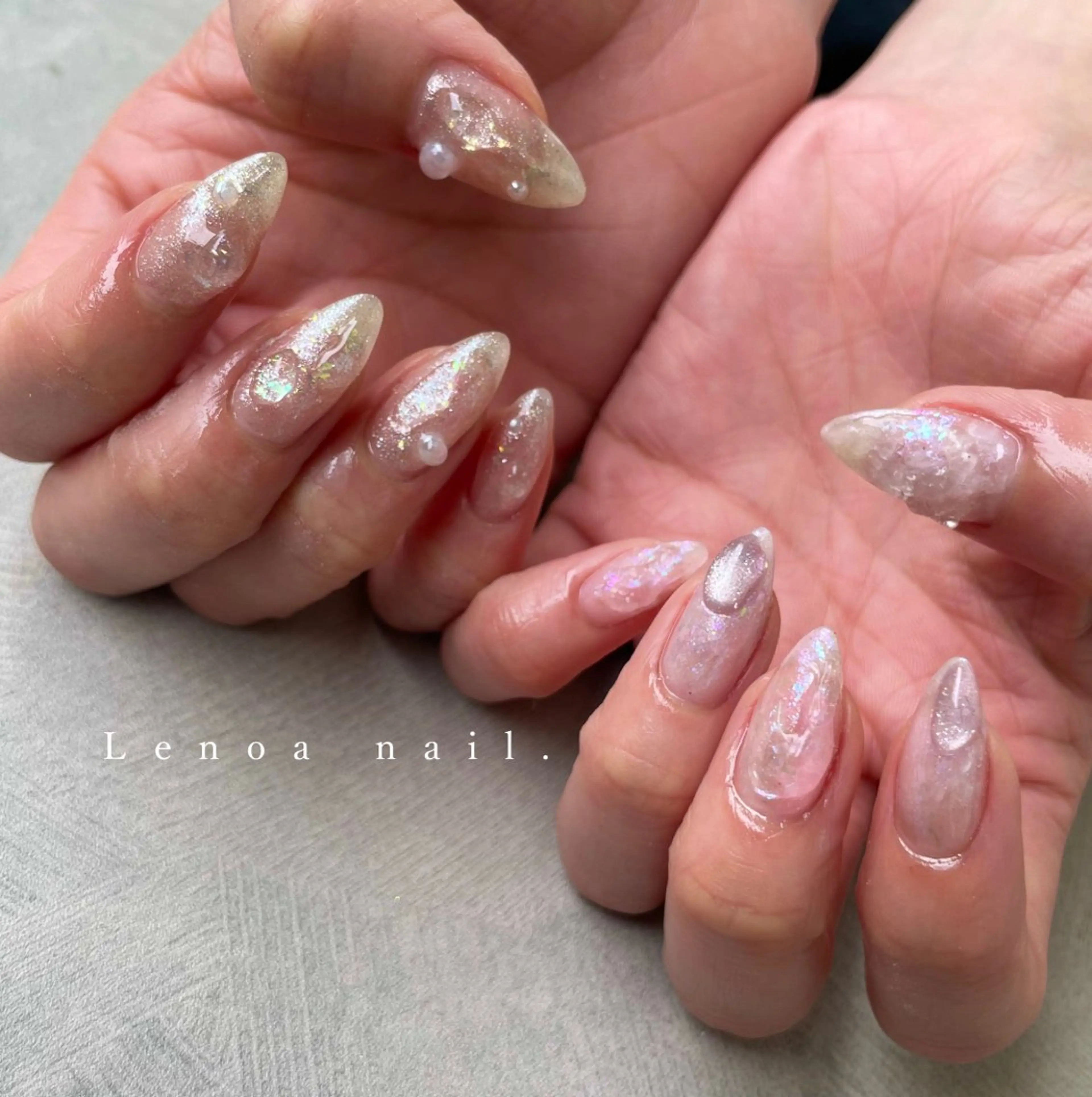 ネイル ハンドネイル Lenoa Yukiのネイルデザイン