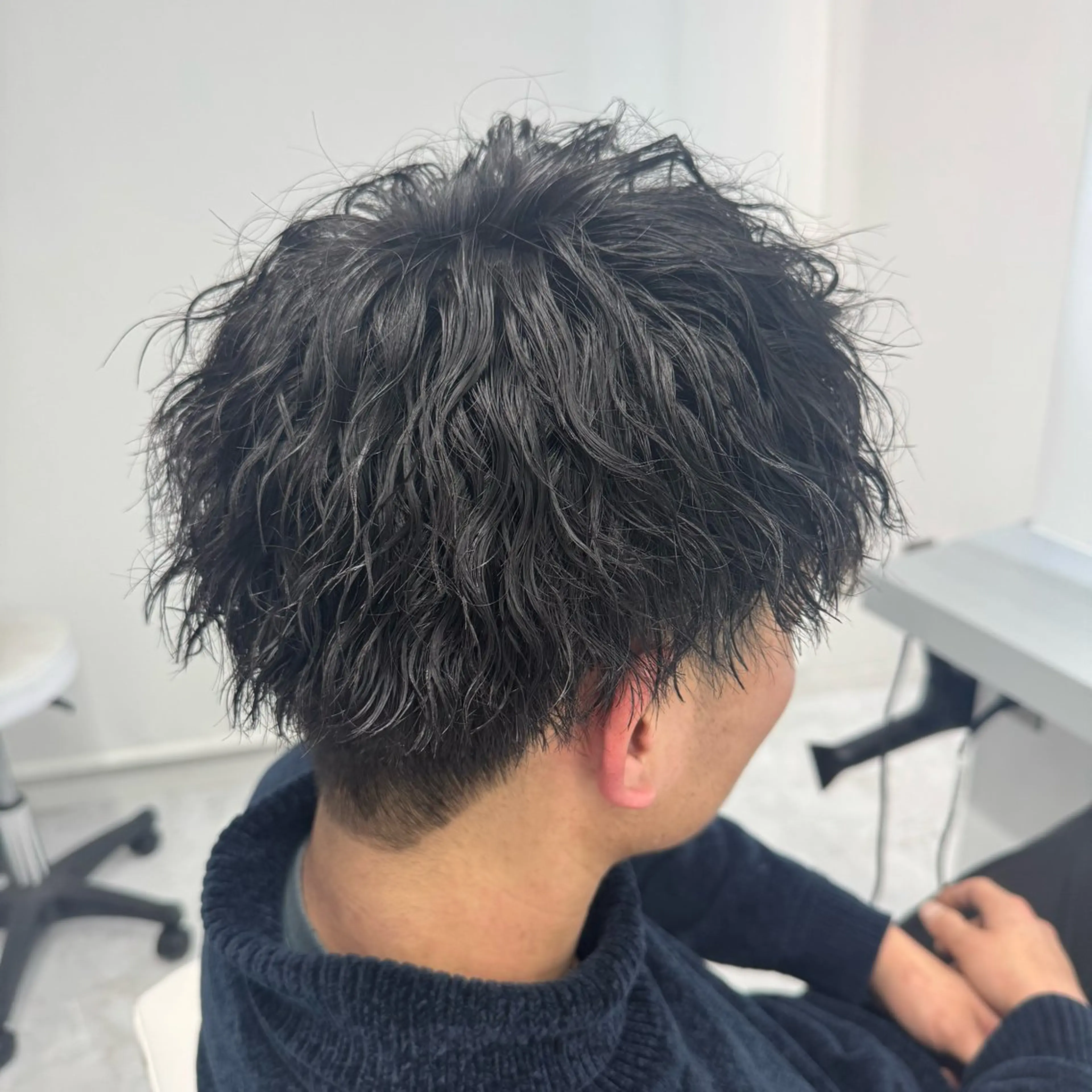 カット➕特殊系パーマ(レディース/メンズ)の写真