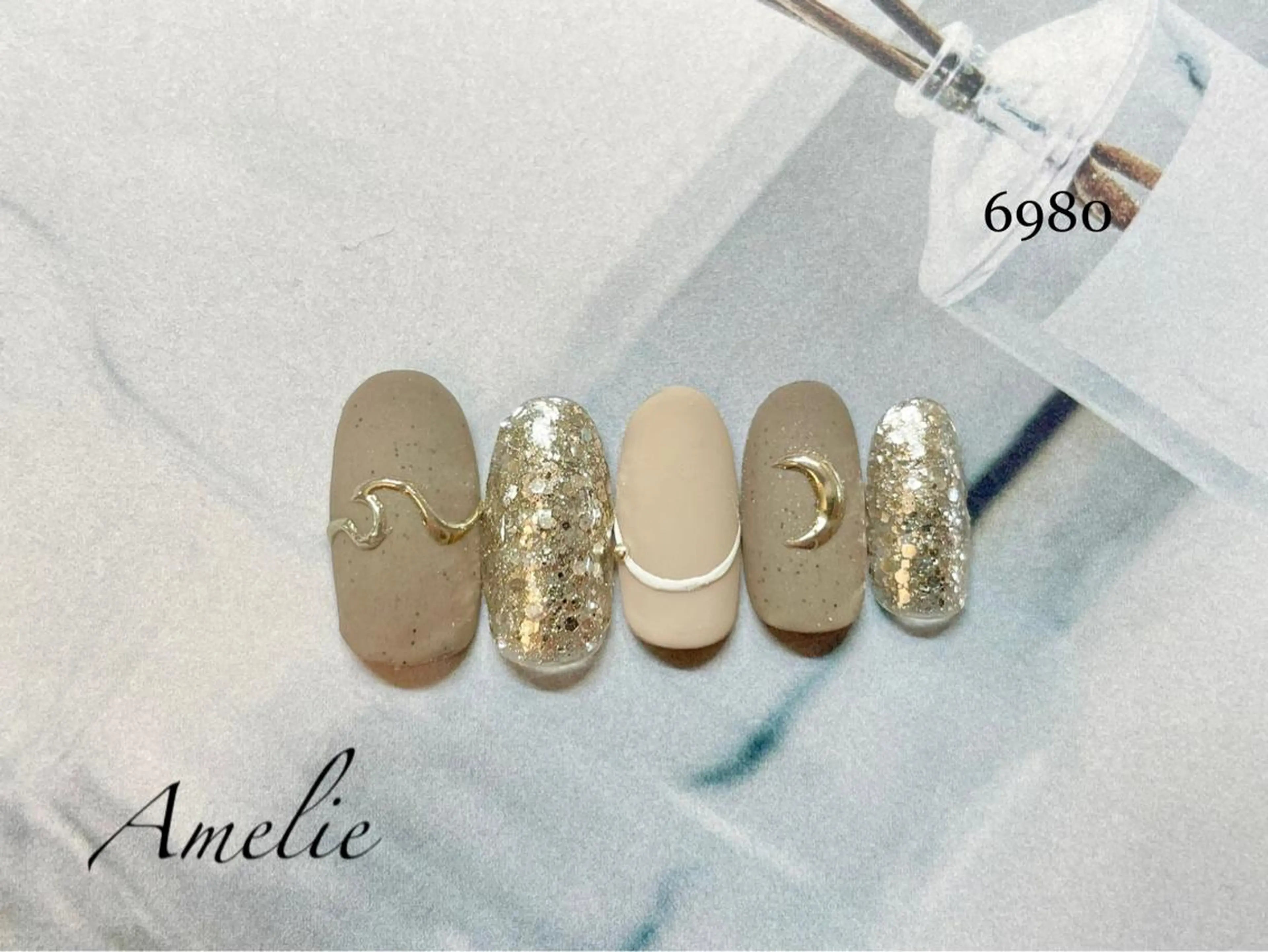 ネイル いちじゅう あおいのネイルデザイン