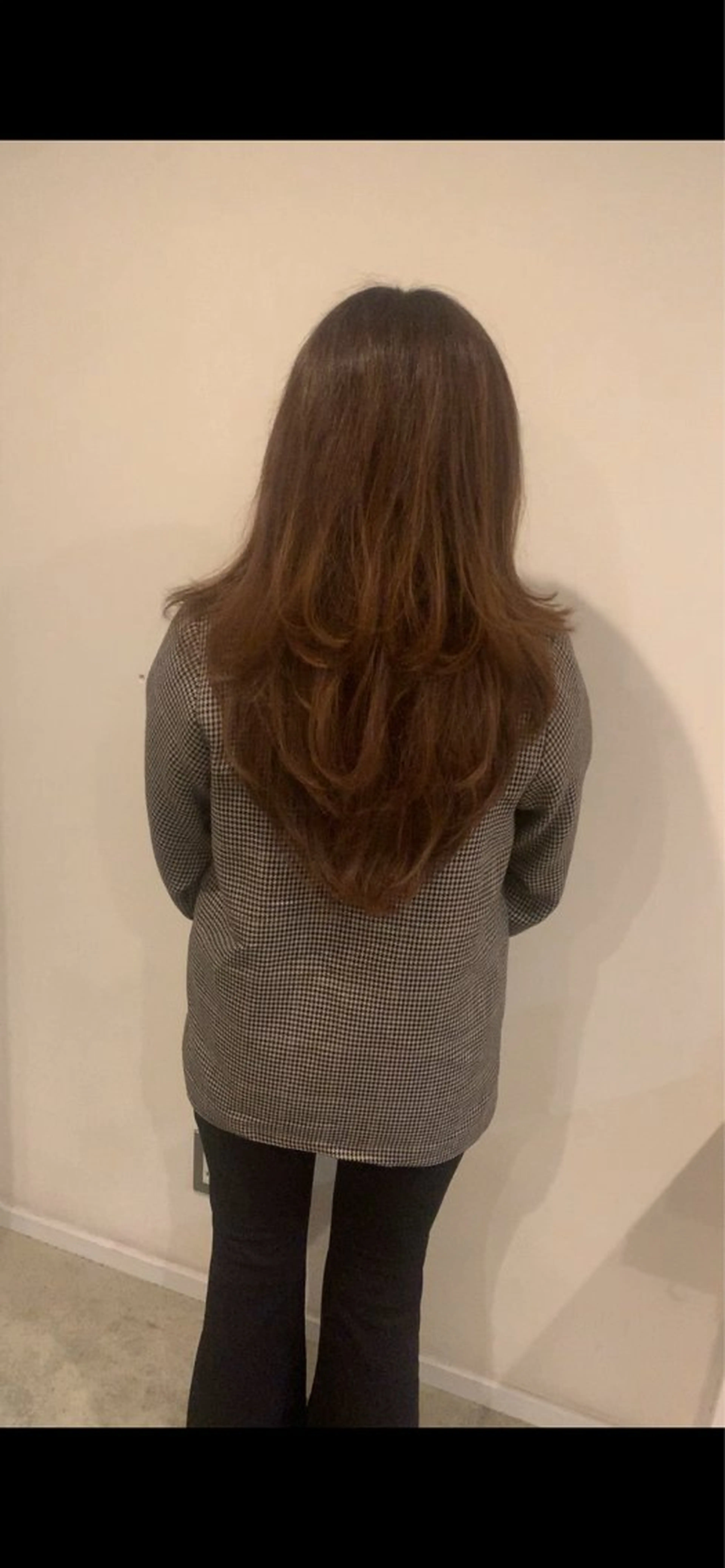 ロング レイヤーカット 伊藤 鳳雅のヘアスタイル