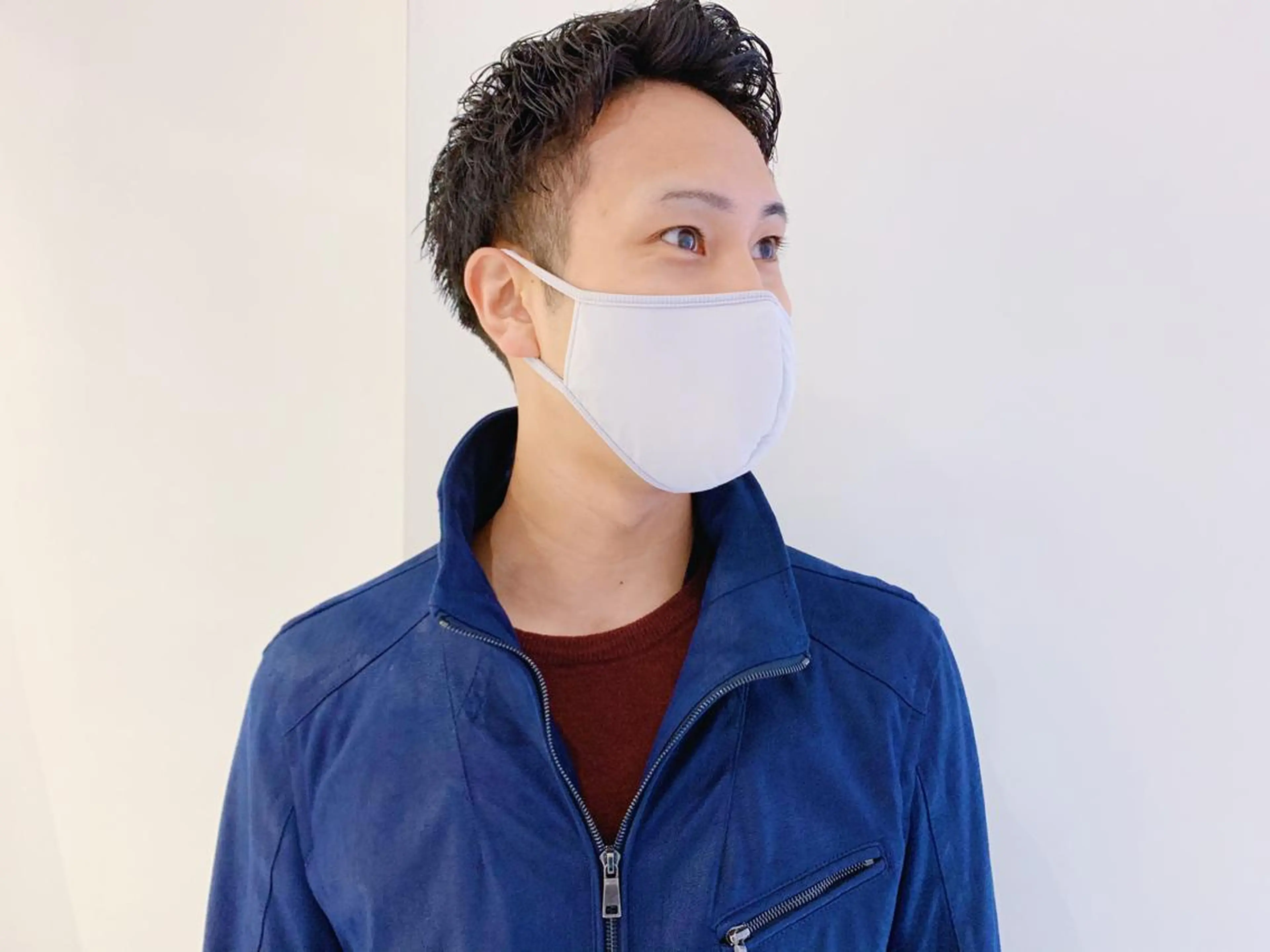 パーマ メンズ カット パーマ トリートメント タカハシ ハヤトのヘアスタイル