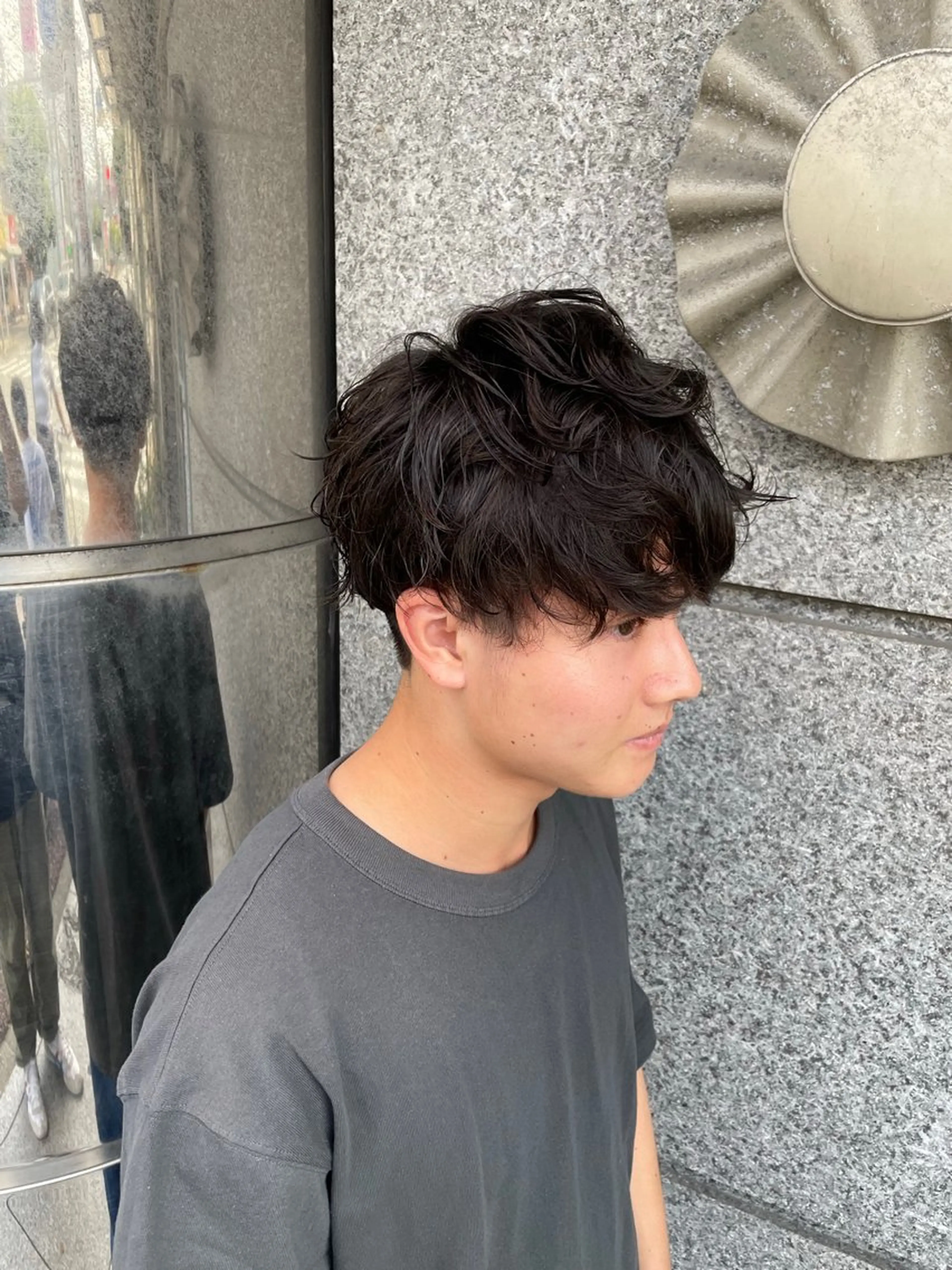 【メンズ限定】カット＋パーマ【honen薬院/薬院大通】の写真