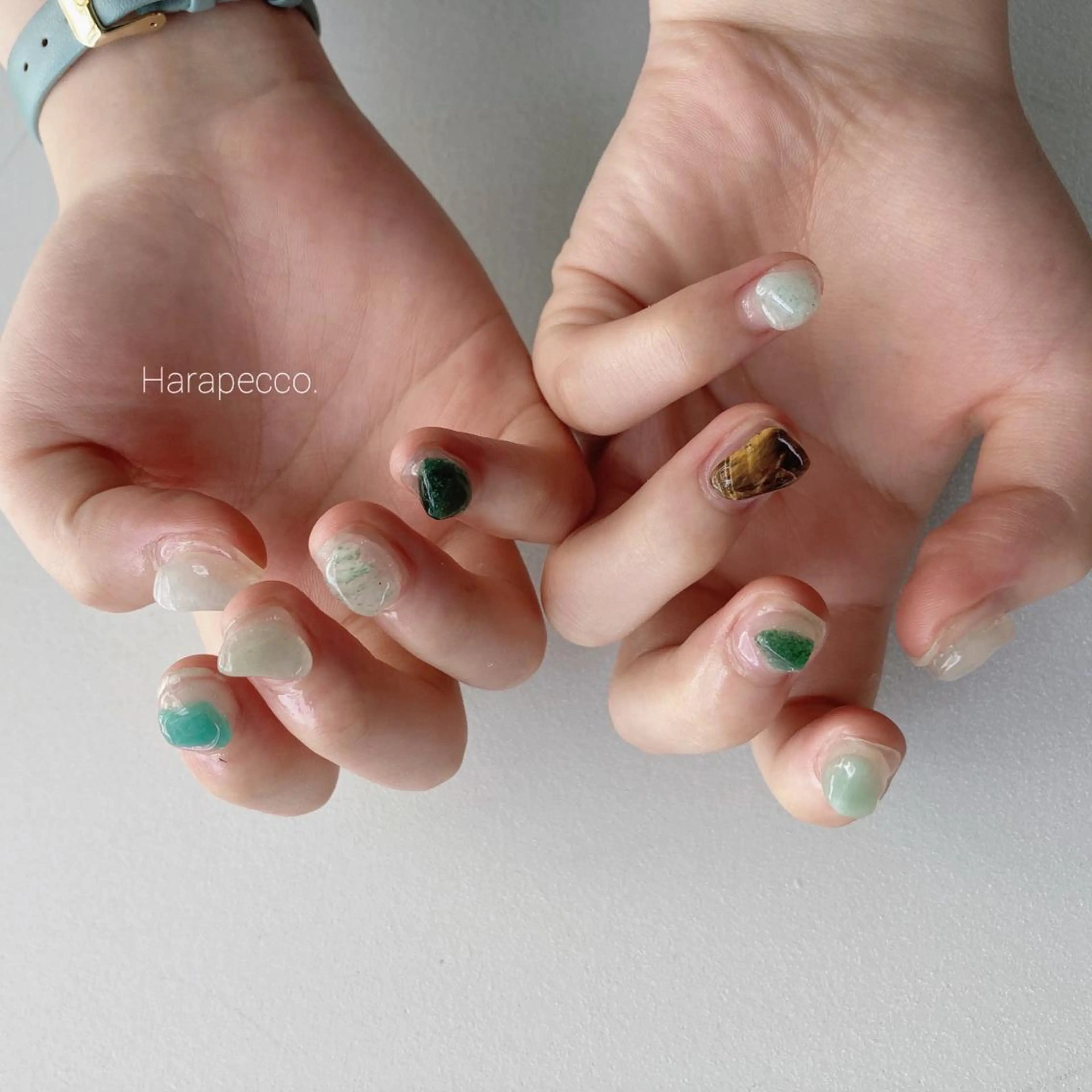 学生新規様　限定(学割U24)🌿【オフ無✨ニュアンスネイルA✨】の写真