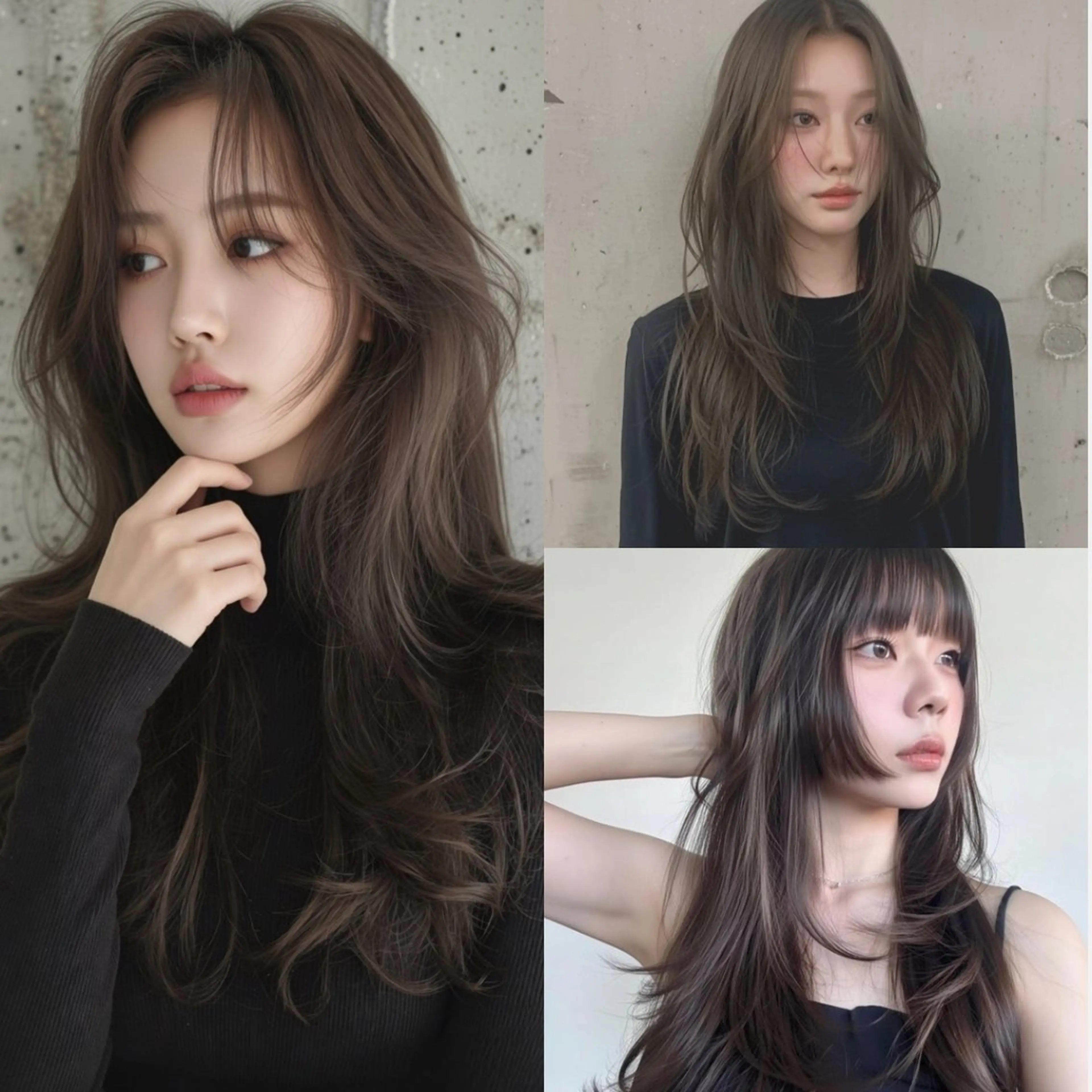 セミロング カラー カット ヘアカラー トリートメント 鈴木 一貴のヘアスタイル