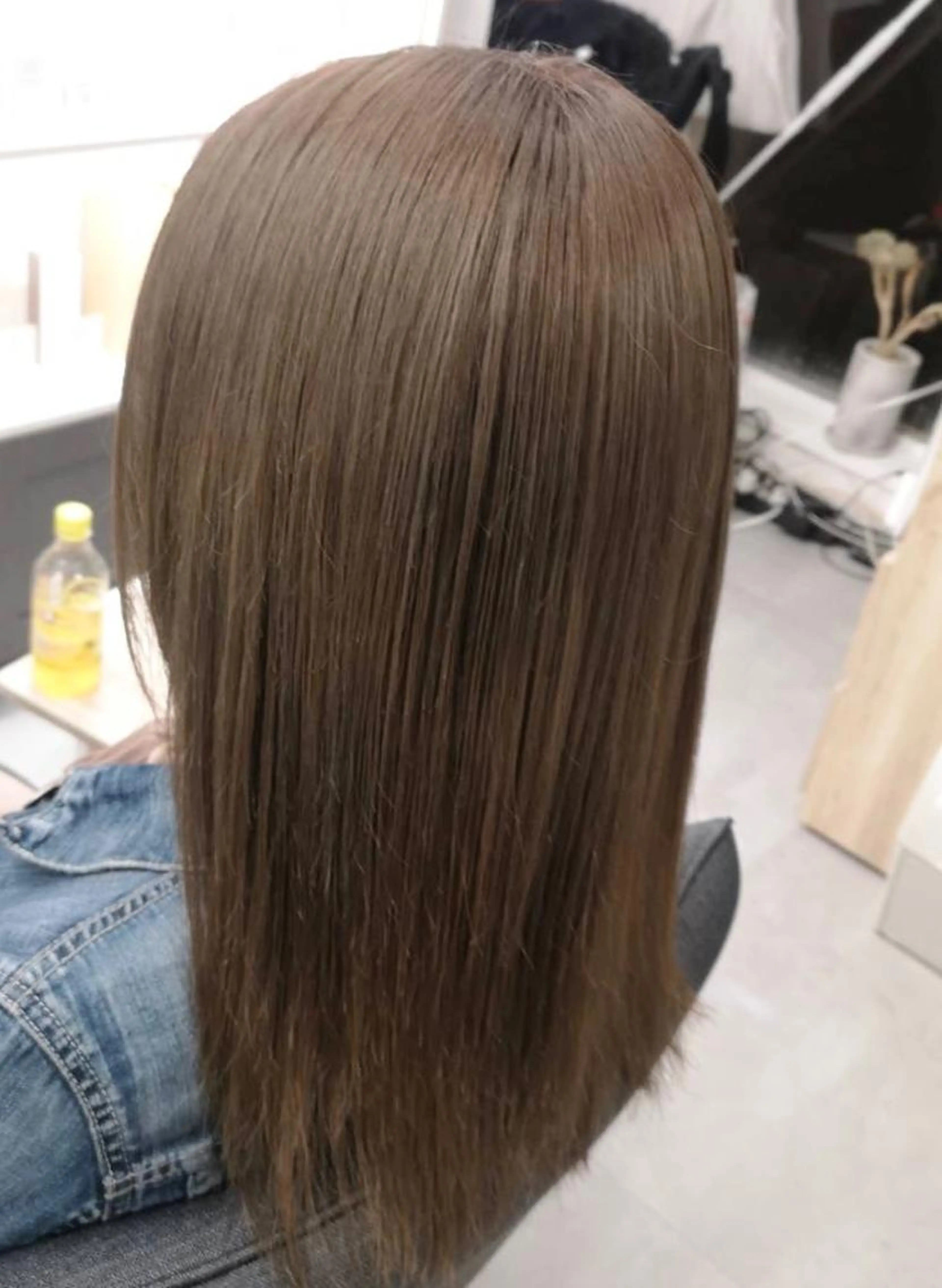 シングルカラー＋トリートメントの写真