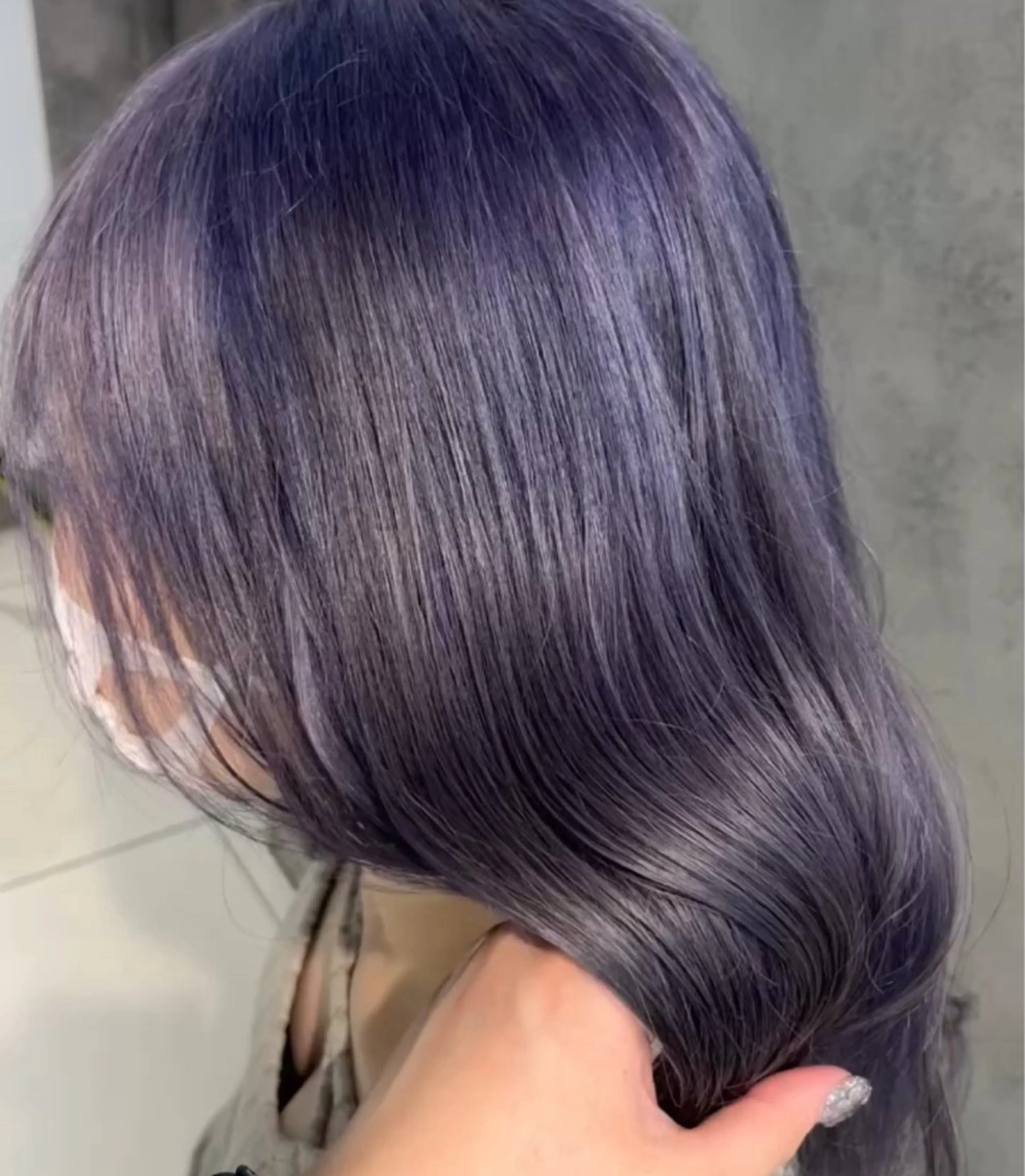 カラー ウルフ/顔まわり ♡めいのヘアスタイル