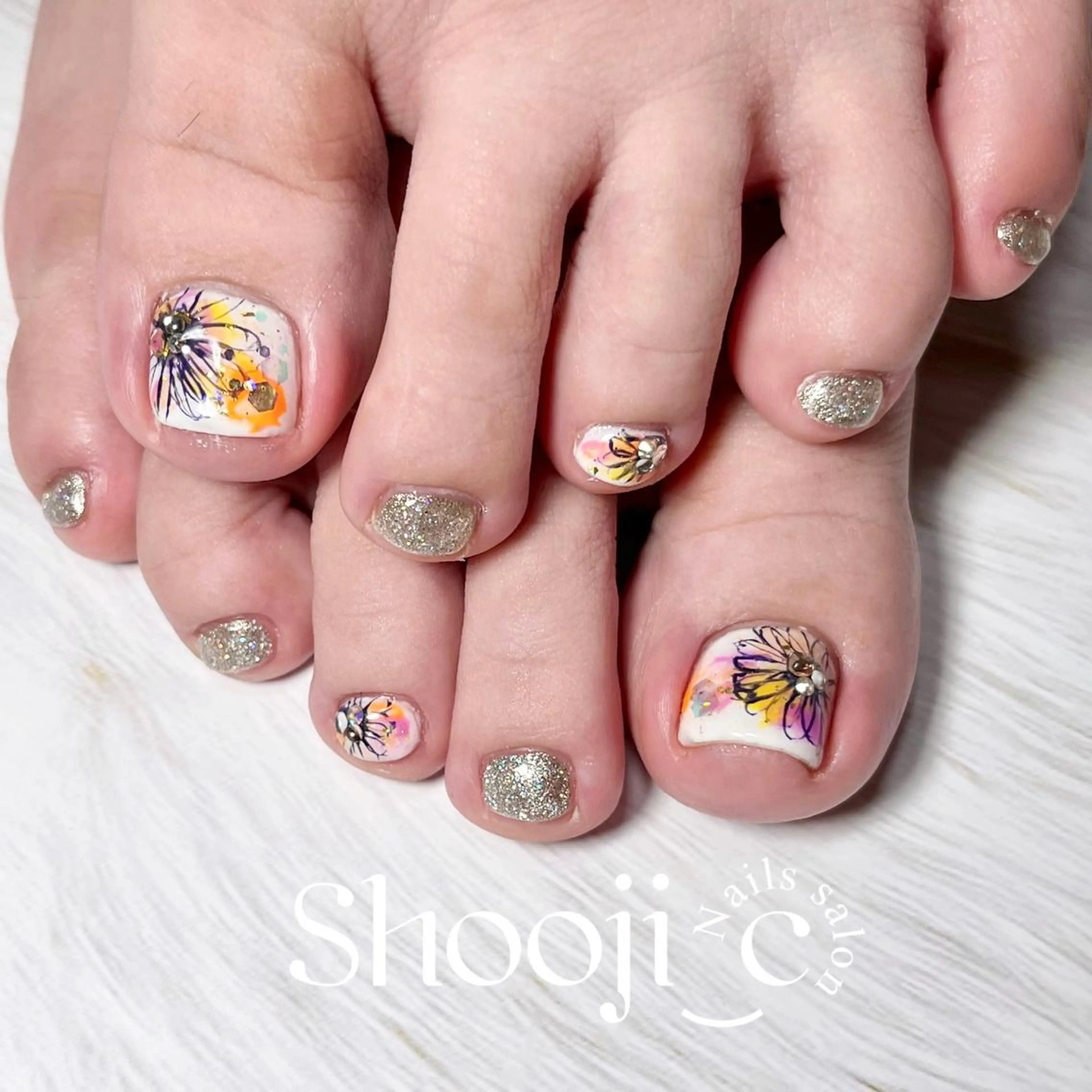 ネイル アートネイル キラキラネイル ラメ(グリッター) Shooji_c Nail salon所属・Shooji_c Nail salonのネイルデザイン