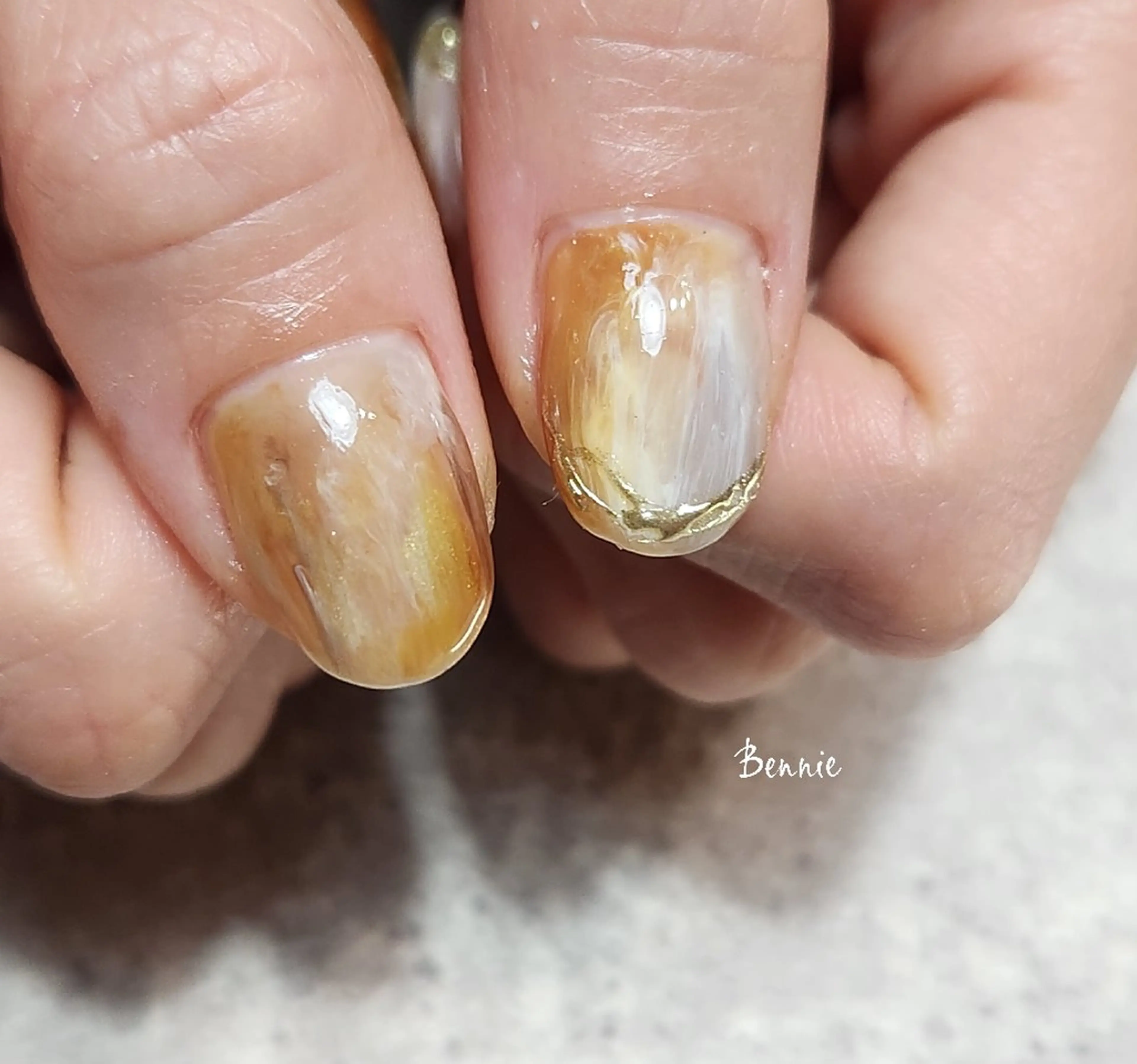 ネイル ニュアンスネイル ハンドネイル   BENNIEのネイルデザイン