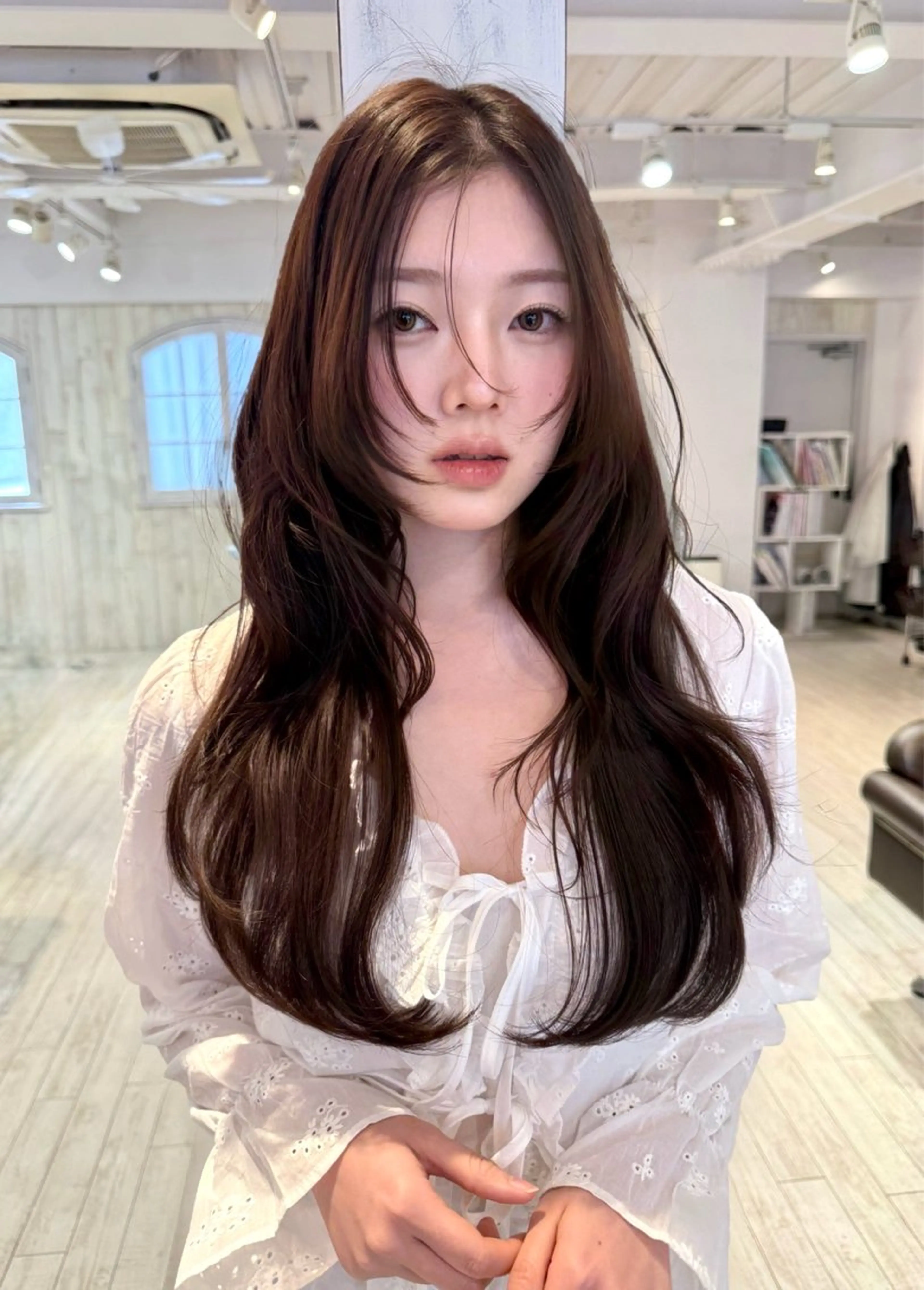 🎀リピーター様🎀カット＋ワンカラー+保湿トリートメント❣️の写真