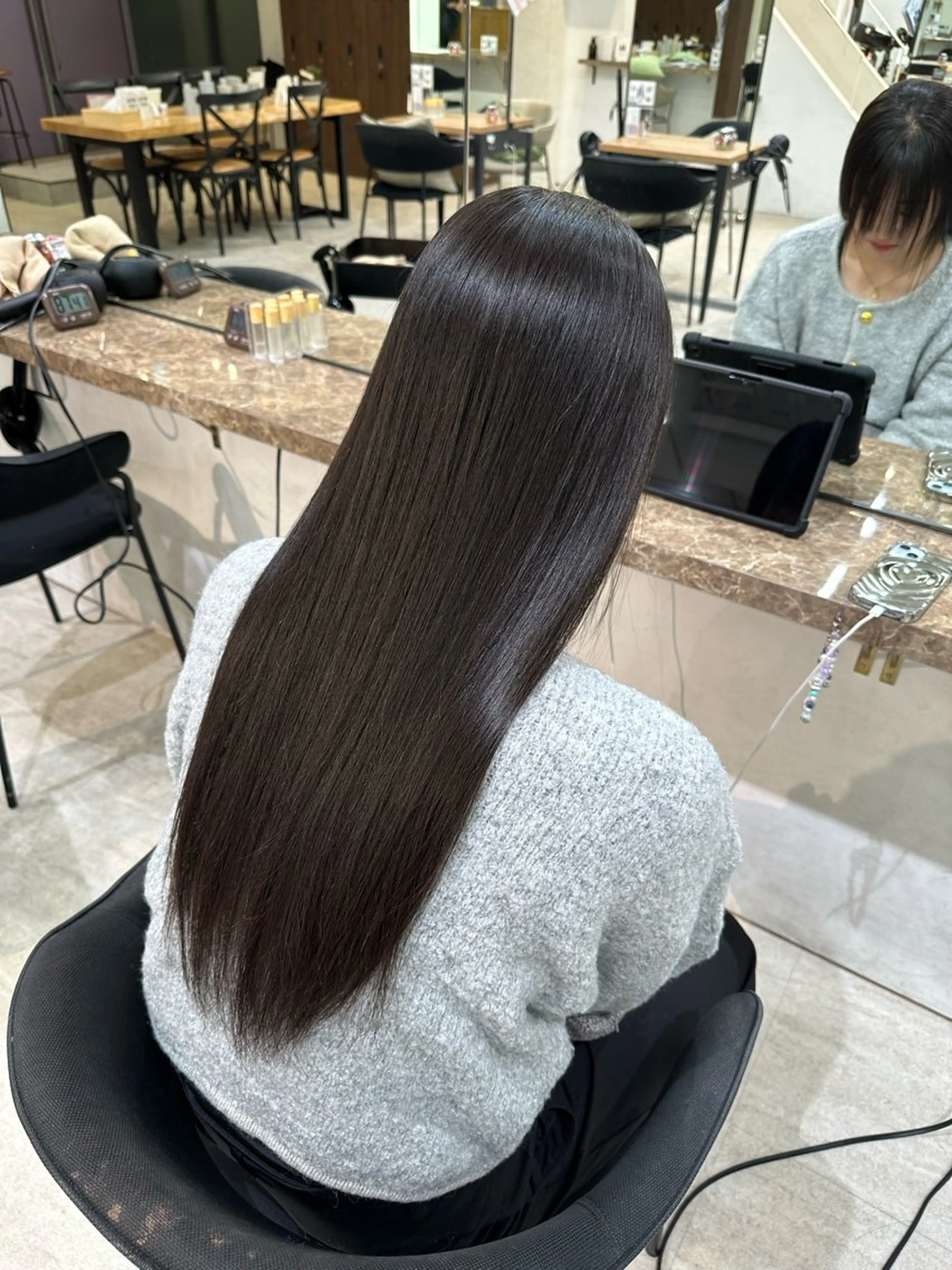 限定特別価格¥16,500→9,000 カット+縮毛矯正✨の写真