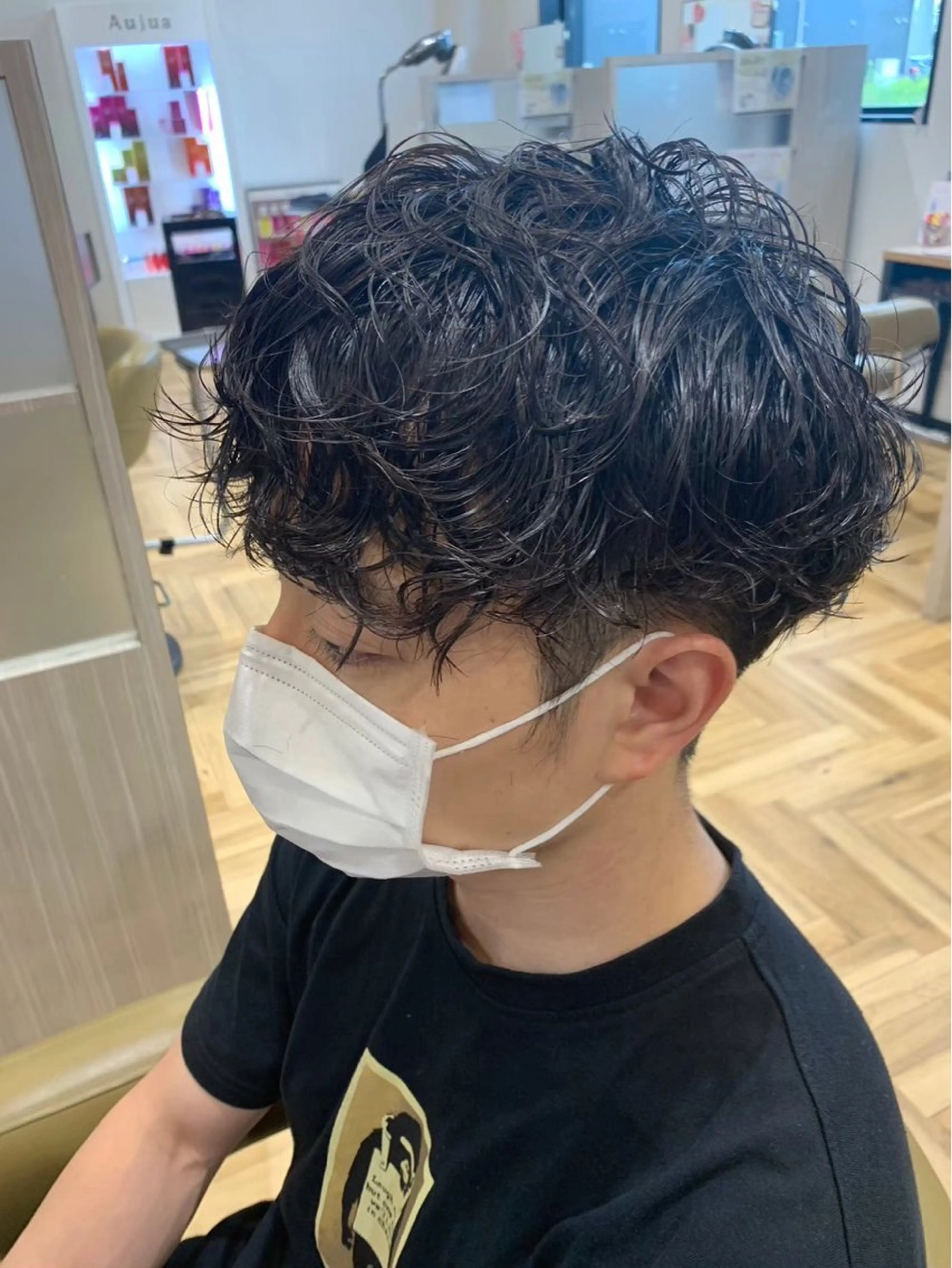 メンズ カット 深井 さやのヘアスタイル