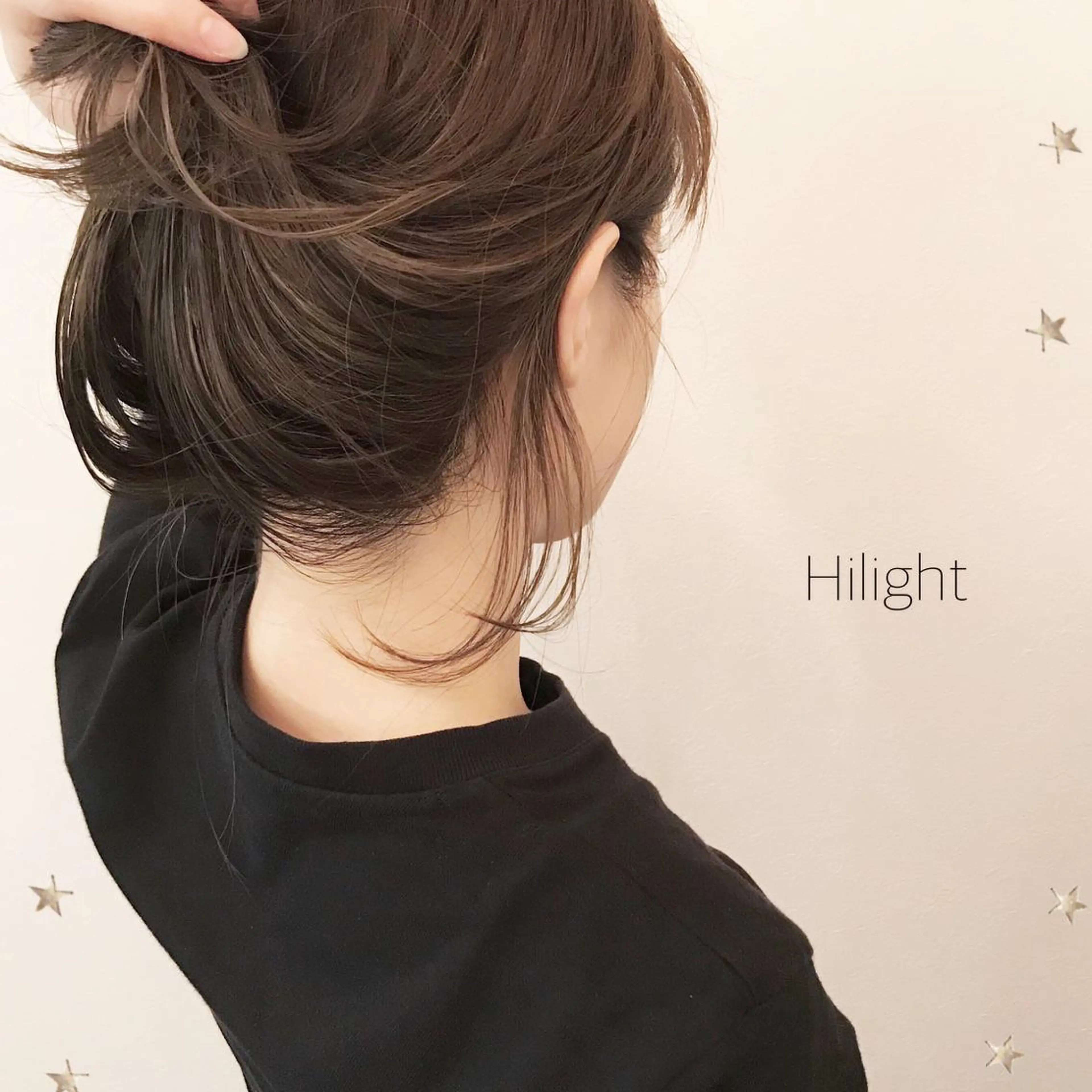 ミディアム カラー 市川 千夏のヘアスタイル