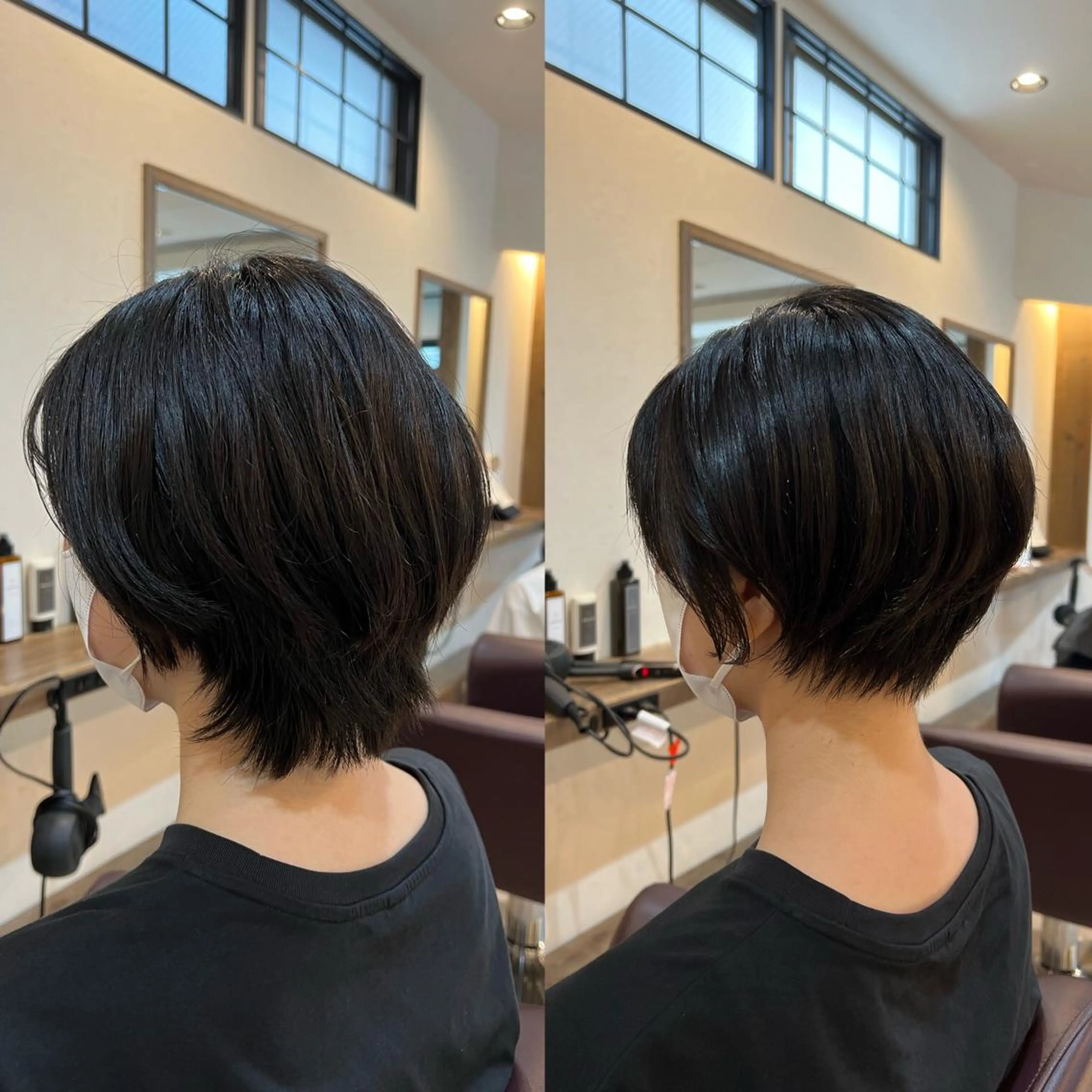 ショート ショートボブ ボブ ショートヘア カット 工藤 梨花のヘアスタイル