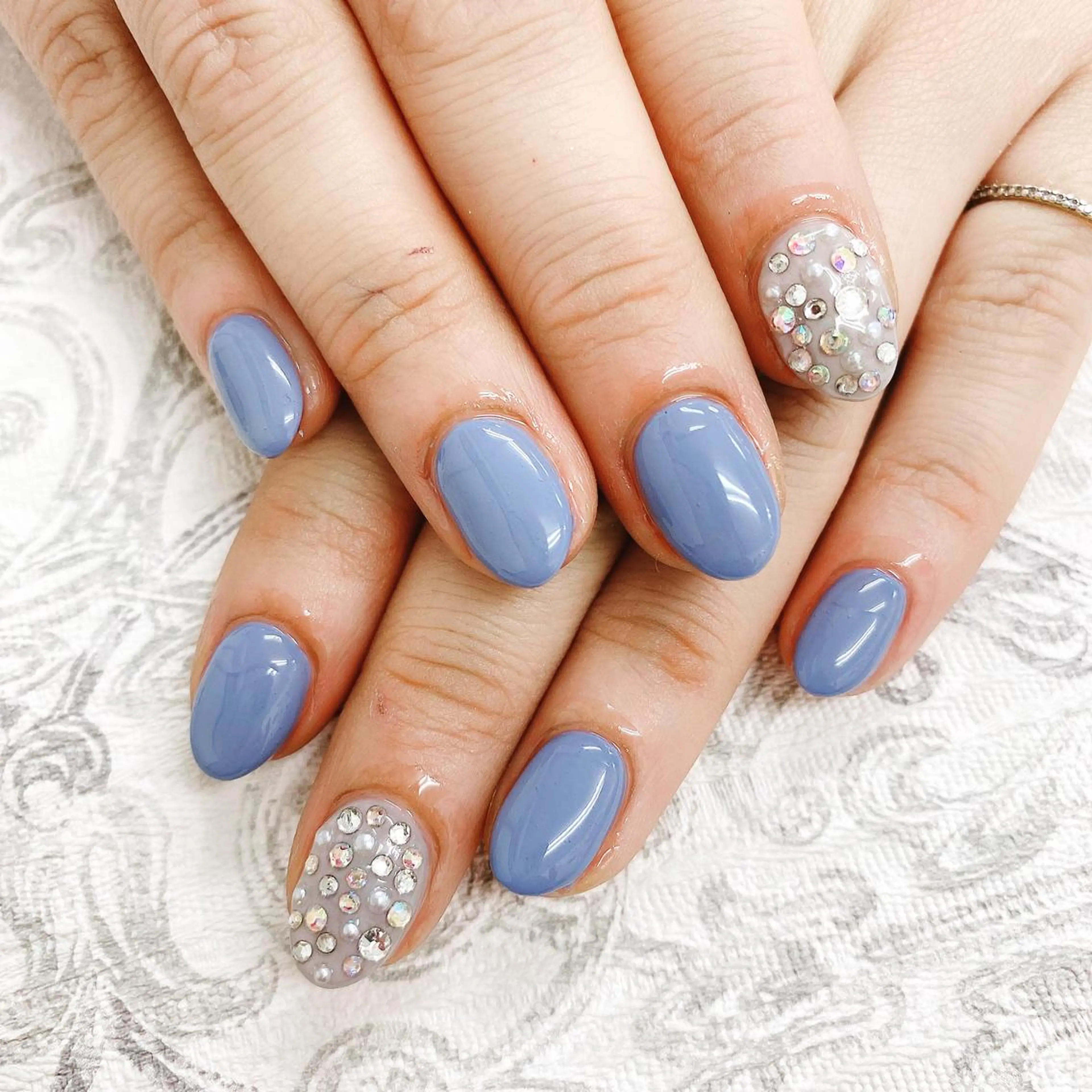 ネイル ストーンネイル N._._. clawのネイルデザイン