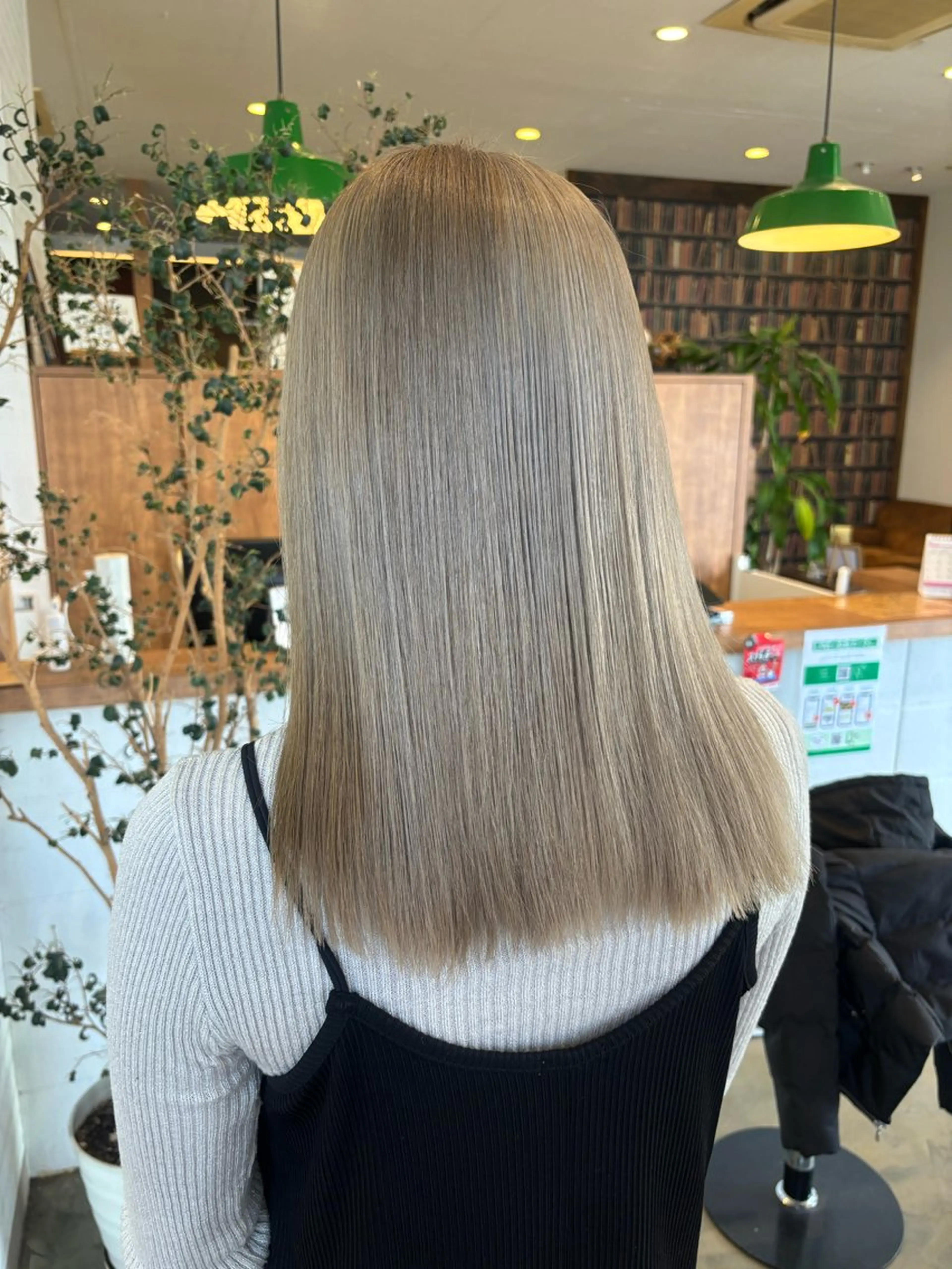 ロング カラー ヘアアレンジ ❣️倉敷❣️美髪 カラー能登一成のヘアスタイル