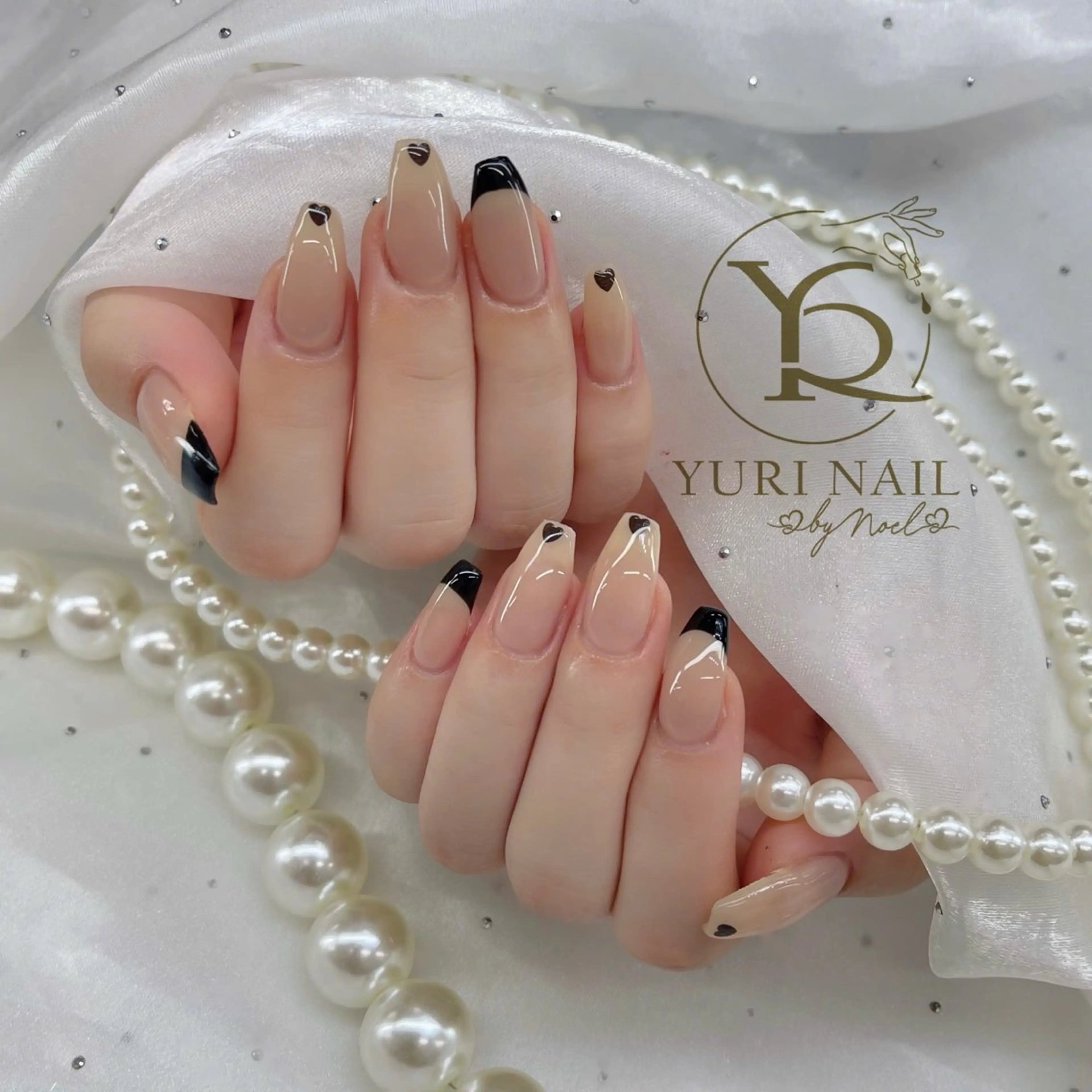 ネイル チークネイル フットネイル フレンチネイル グラデーション キラキラネイル ハンドネイル フットネイル ハンドケア YURI Nail Funabashiのネイルデザイン