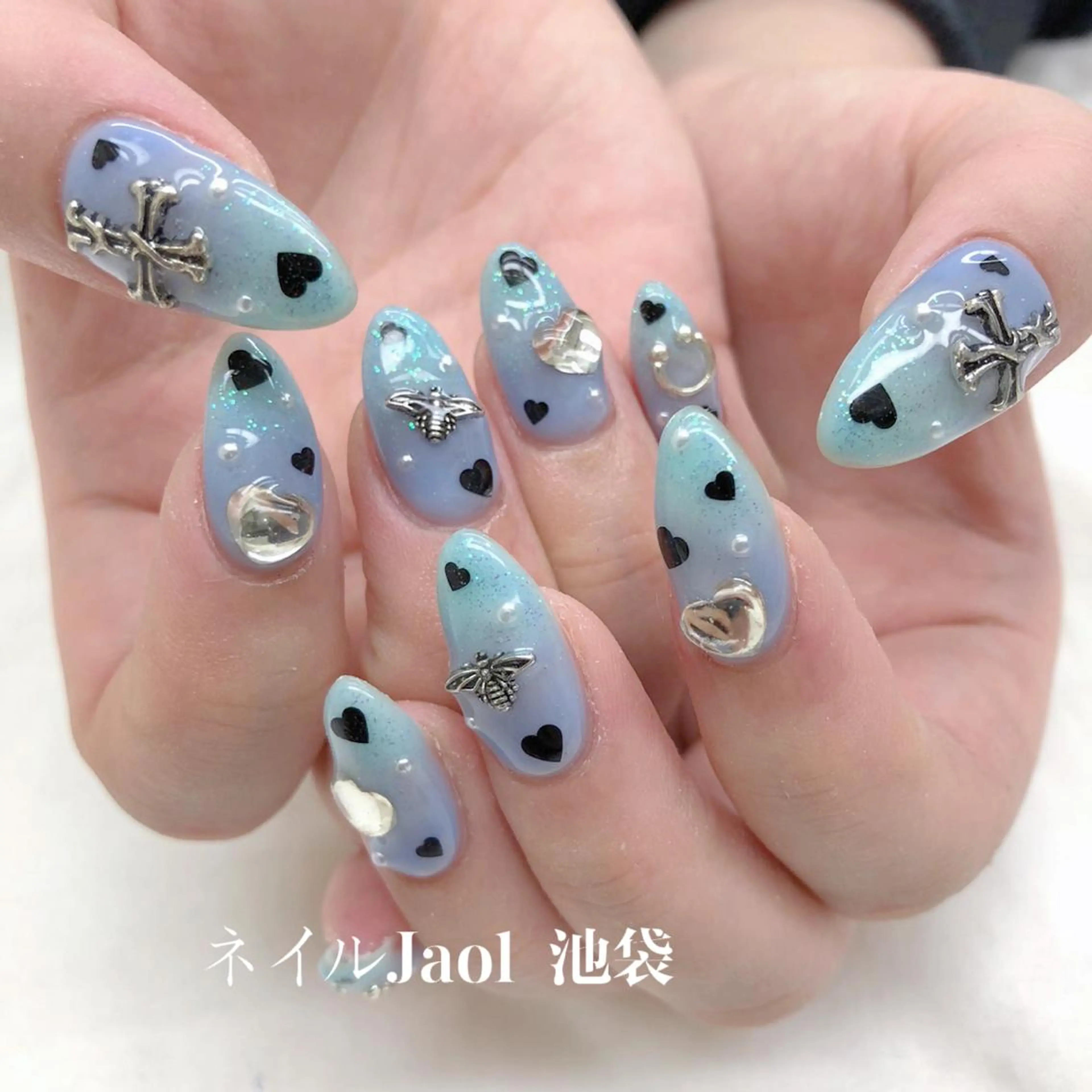 ロング ネイルJaol 池袋のネイルデザイン