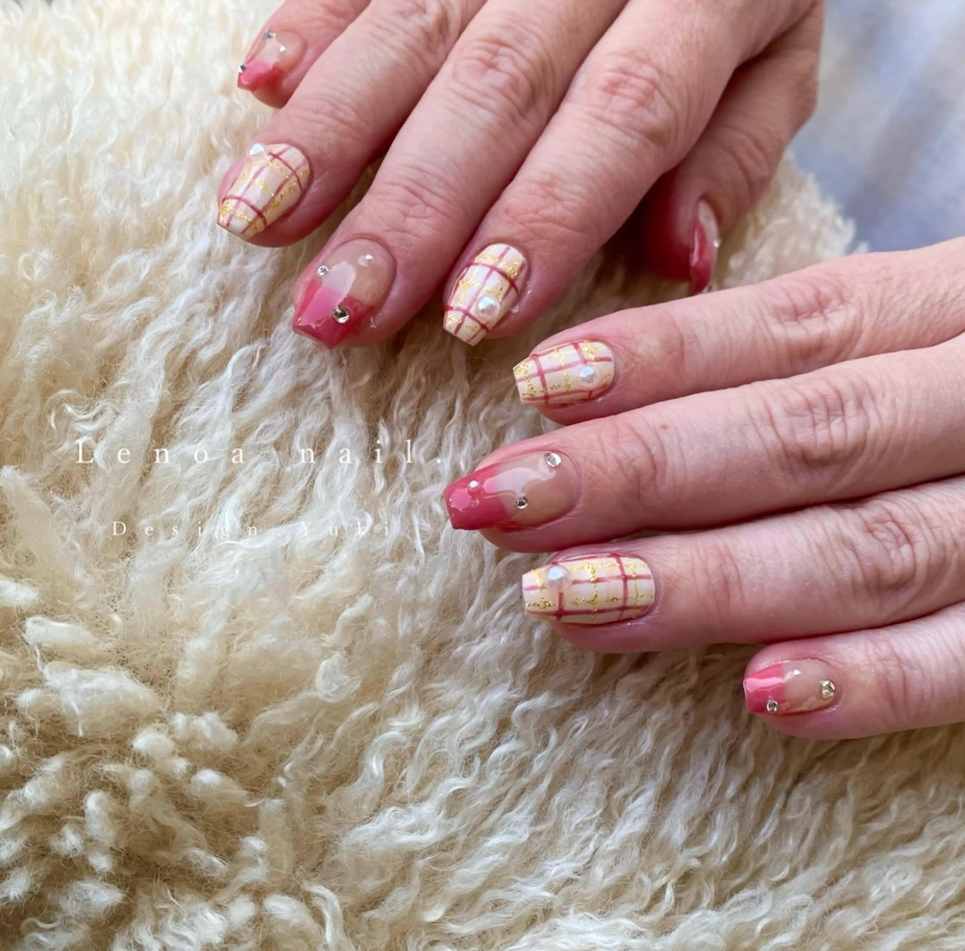 ネイル ハンドネイル Lenoa Yukiのネイルデザイン