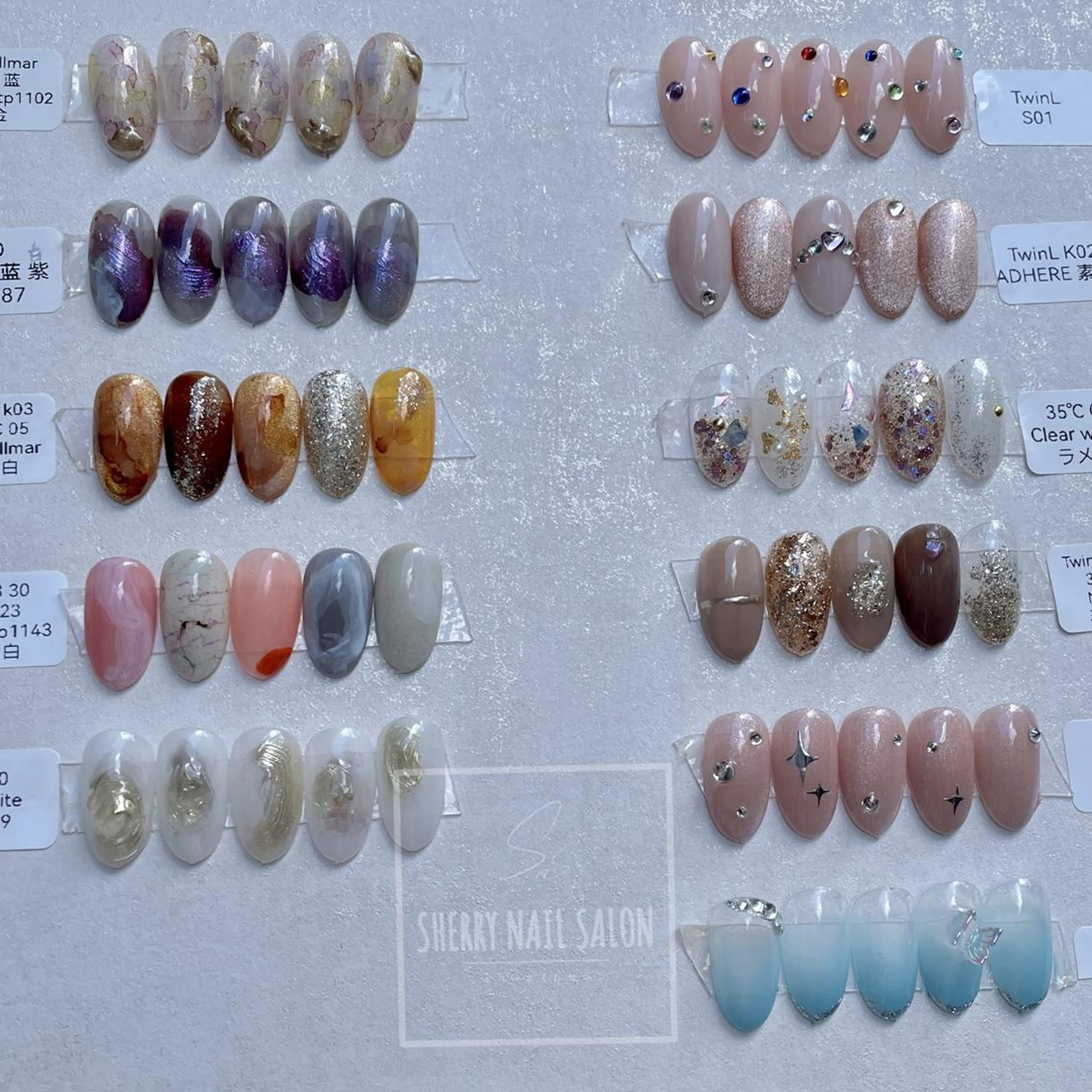 ネイル ハンドネイル 萌 自宅ネイルサロンのネイルデザイン