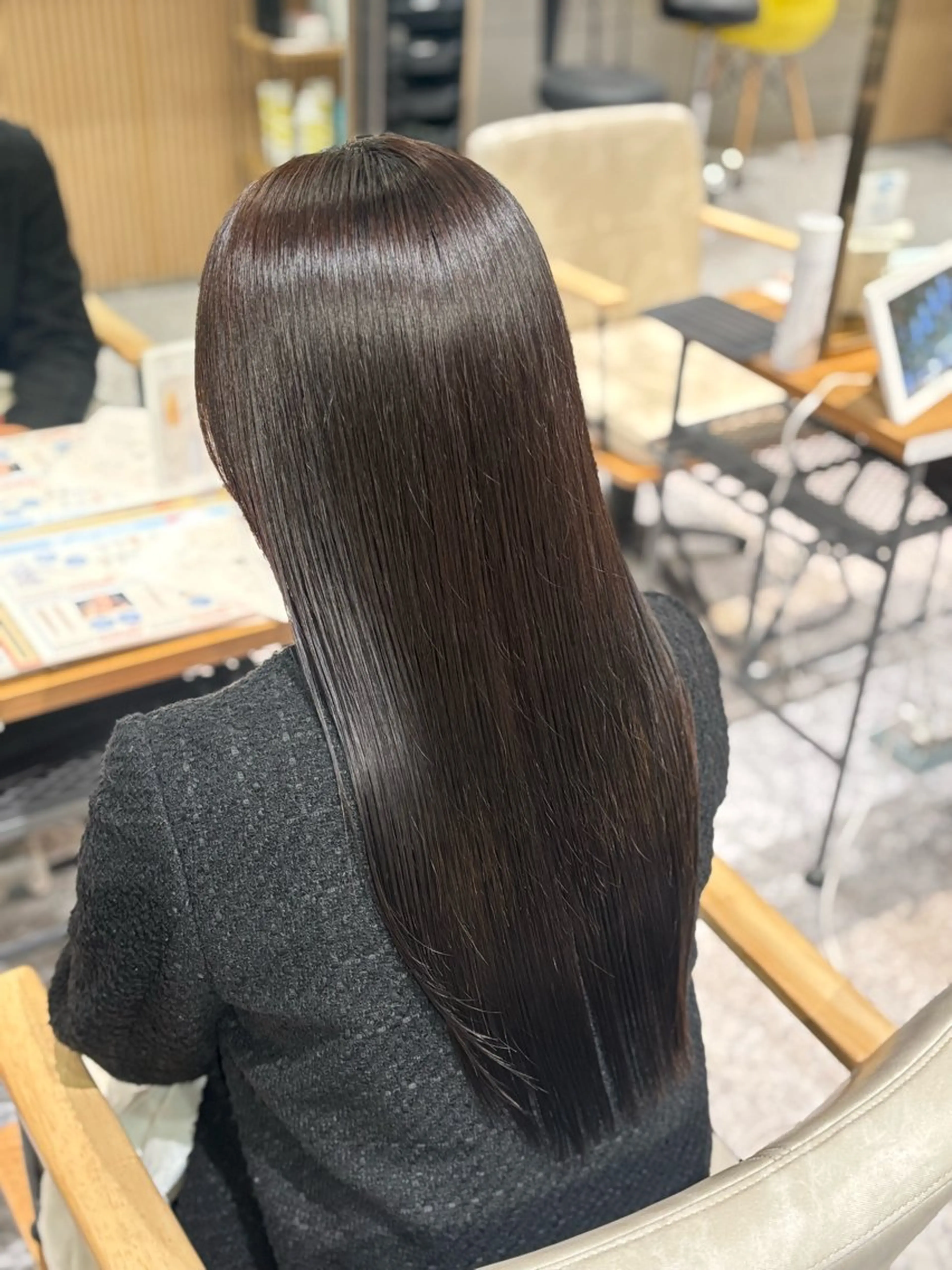 ロング 髪質改善 トリートメント トリートメント hair &eye あおいのヘアスタイル