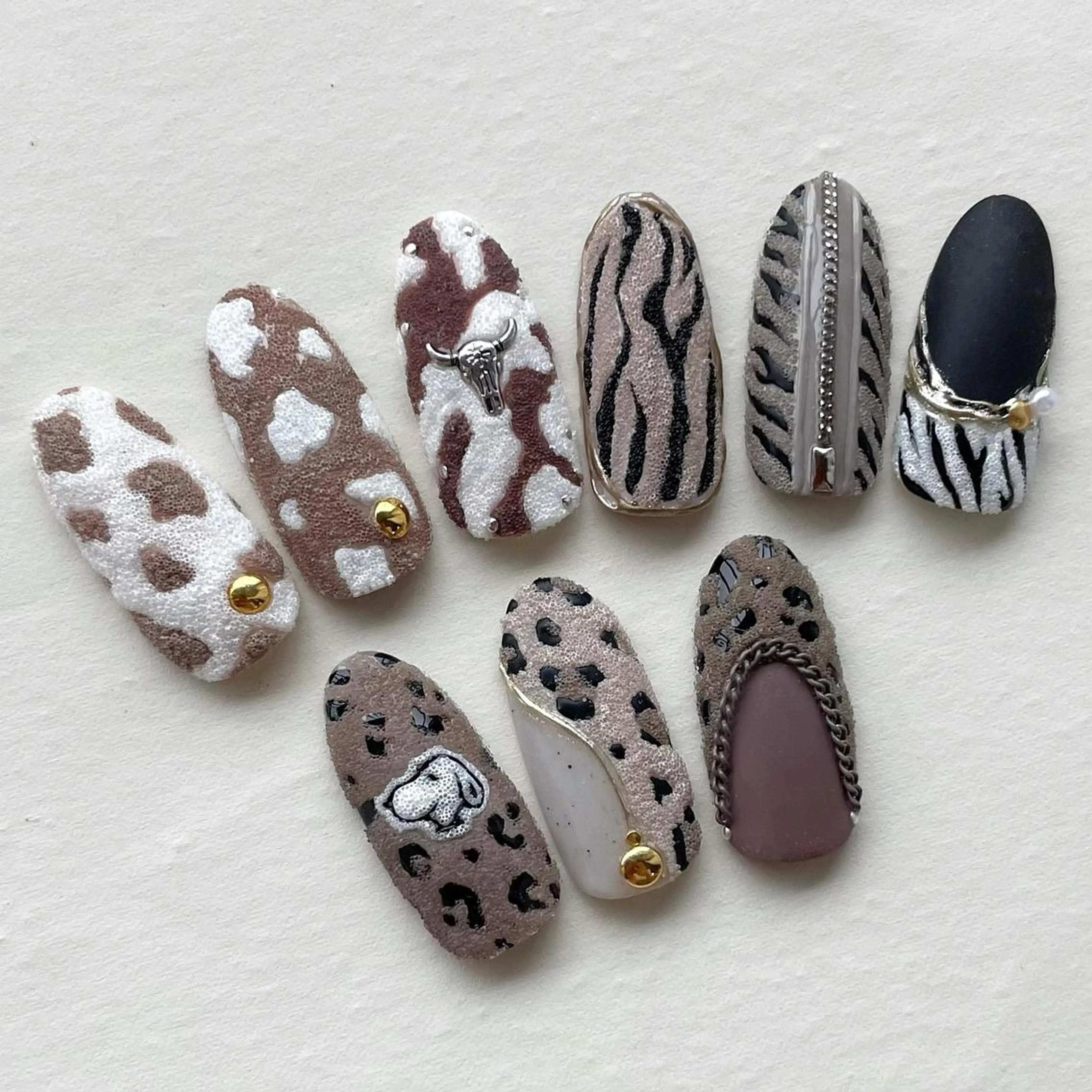 ネイル 東 千夏のネイルデザイン