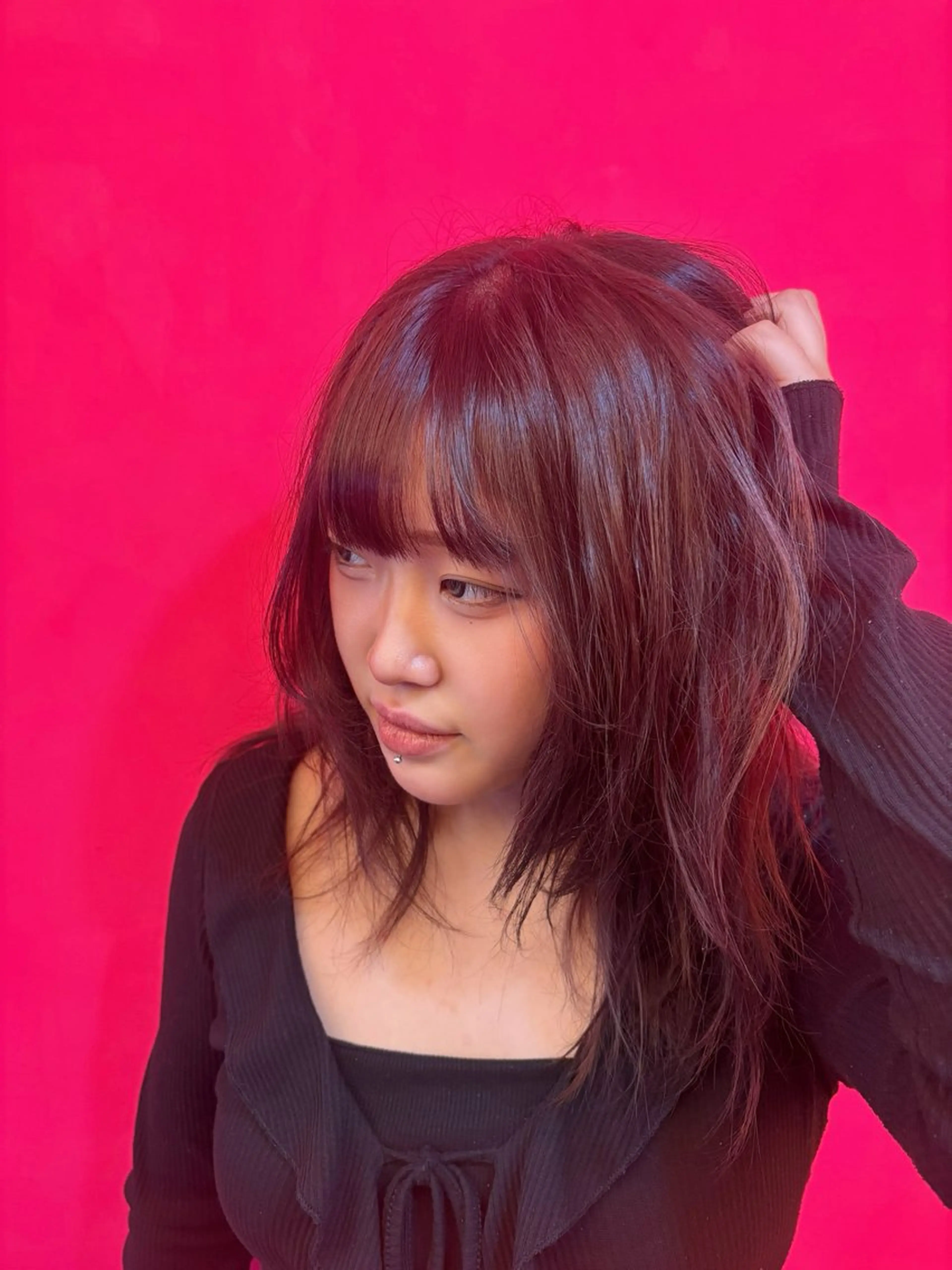 カラー itsuki /原宿のヘアスタイル