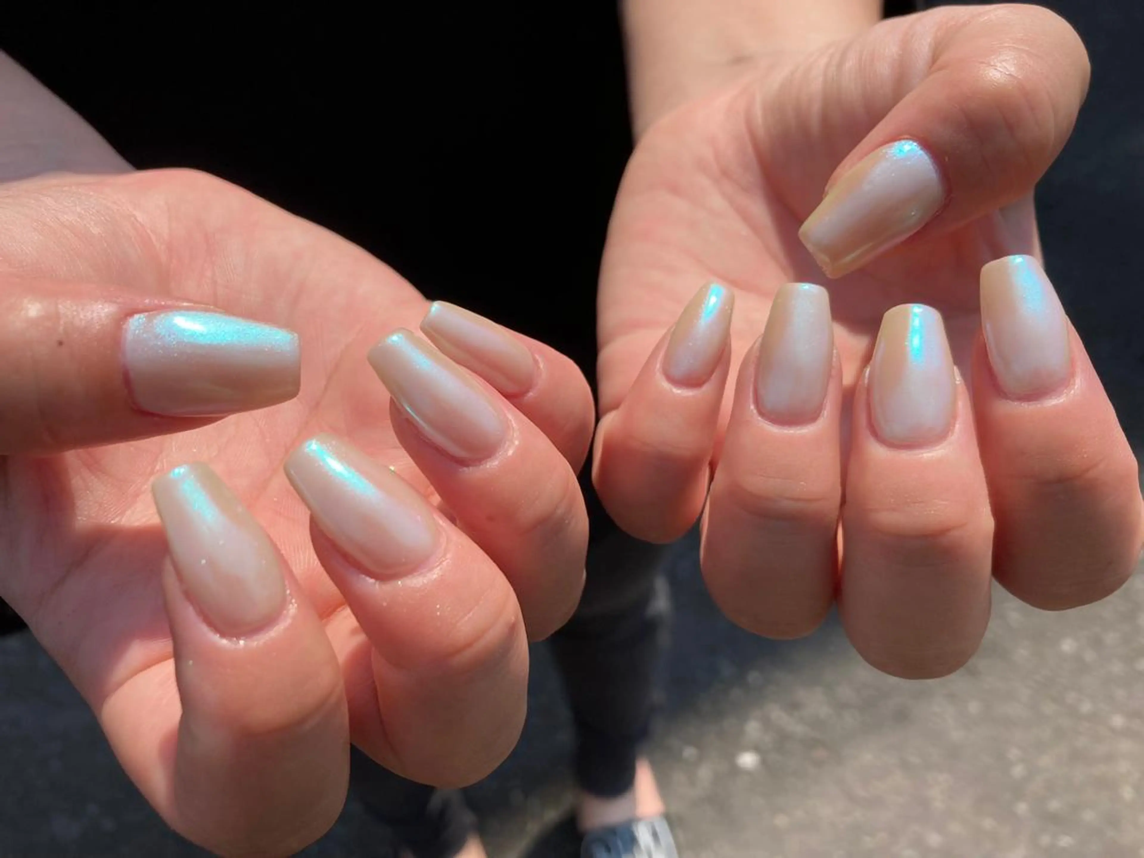 ミディアム ネイル ハンドネイル フットネイル ✴︎ Delightのネイルデザイン