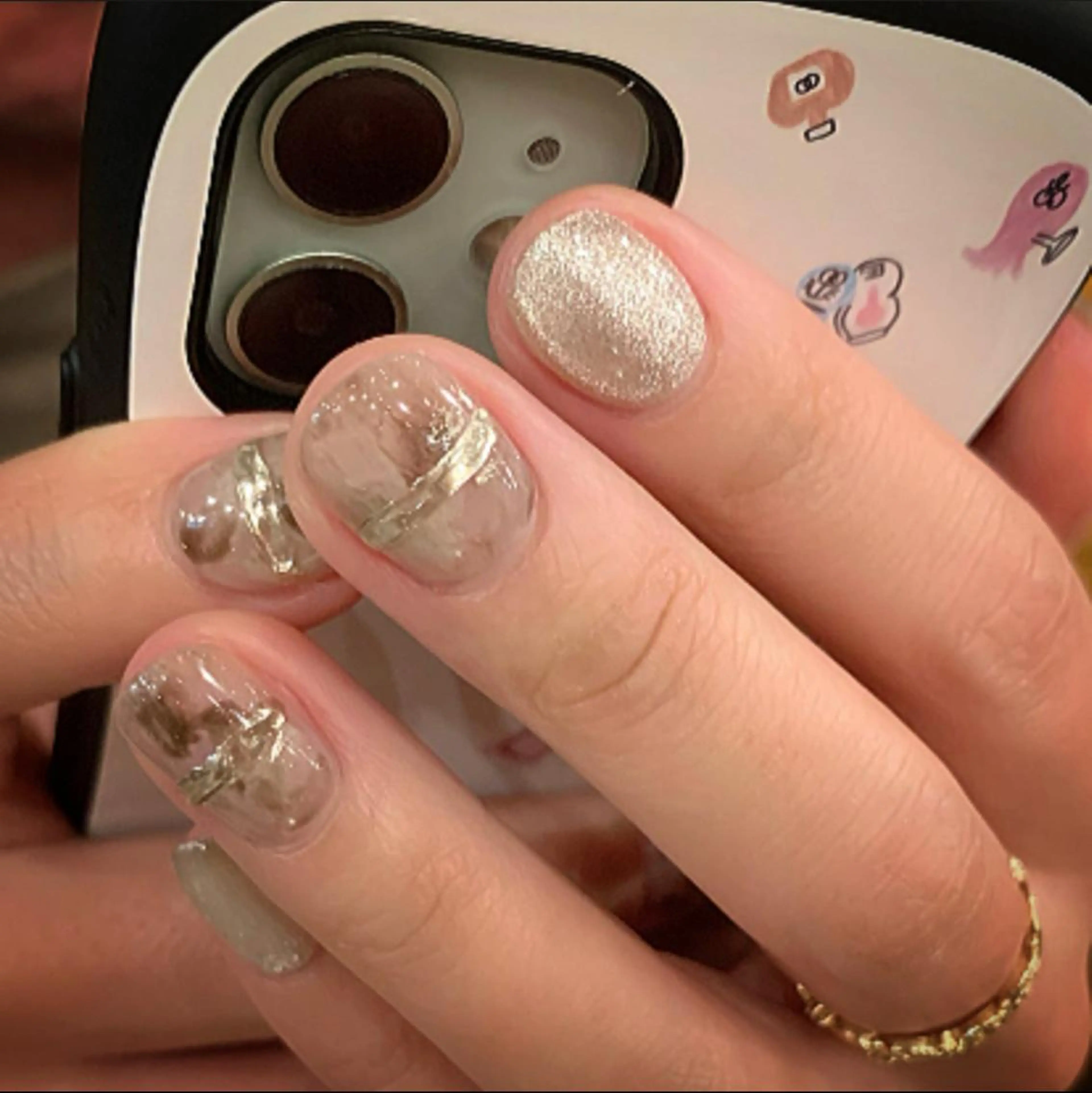 ネイル ハンドネイル Nail salon viewt55☺︎のネイルデザイン