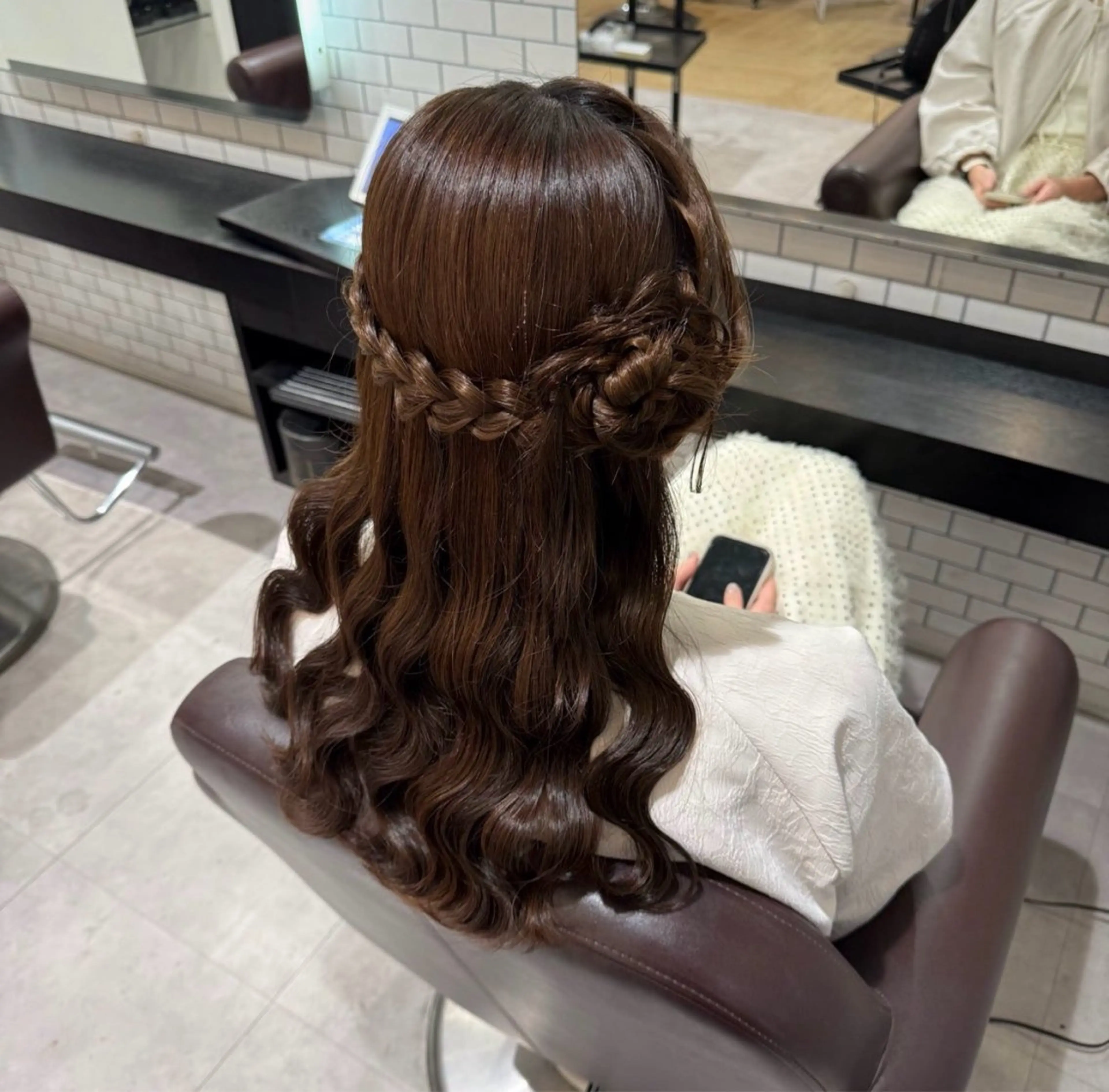 ロング ヘアアレンジ 🎀ヘアアレンジ 🎀ななみのヘアスタイル