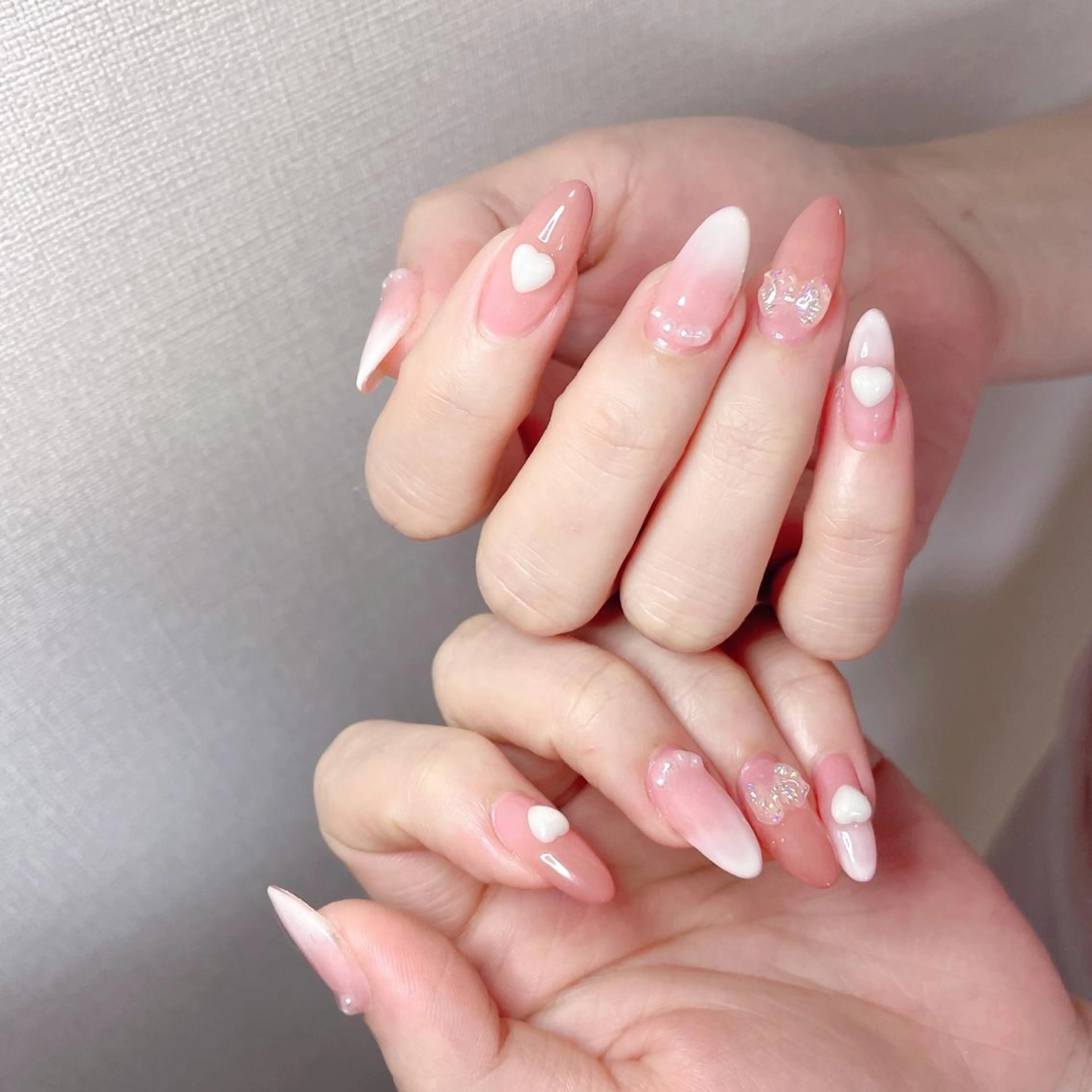 ネイル M🌷nail 長さだし専門店のネイルデザイン