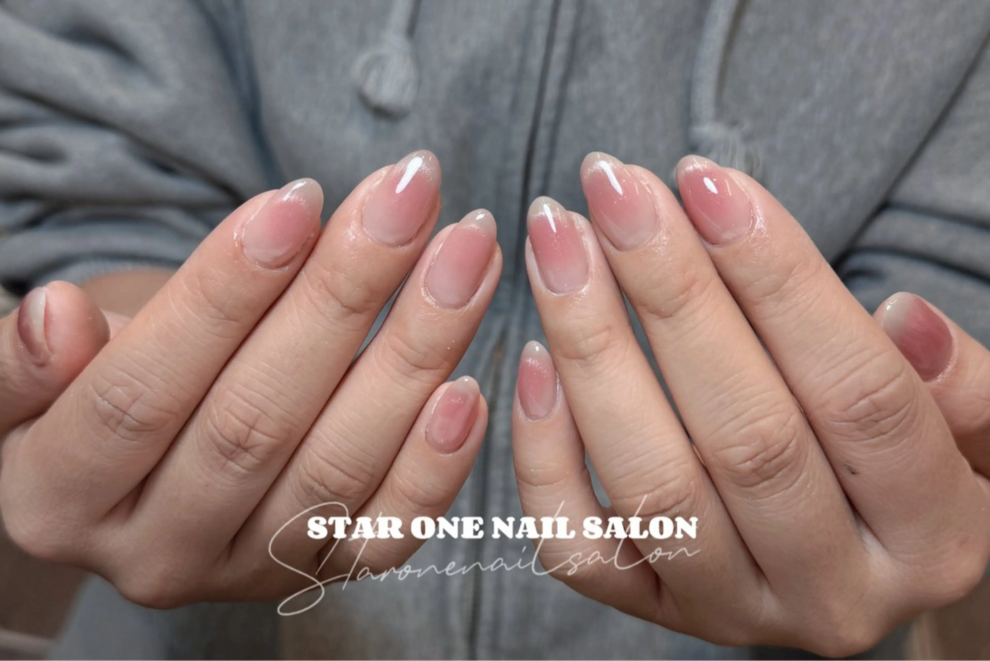 ネイル ハンドネイル 星 あみのネイルデザイン