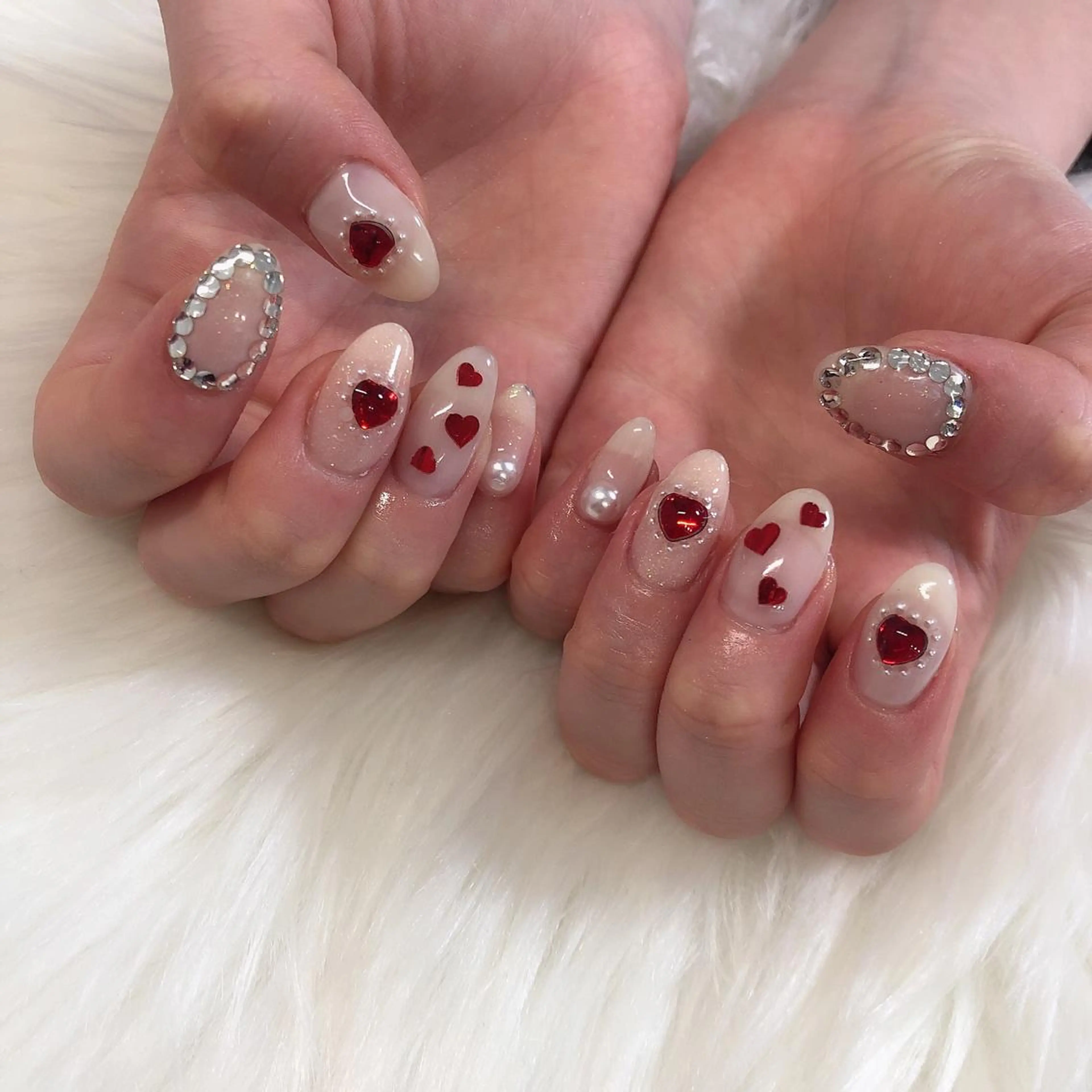 ネイル ハンドネイル 西岡 杏のネイルデザイン