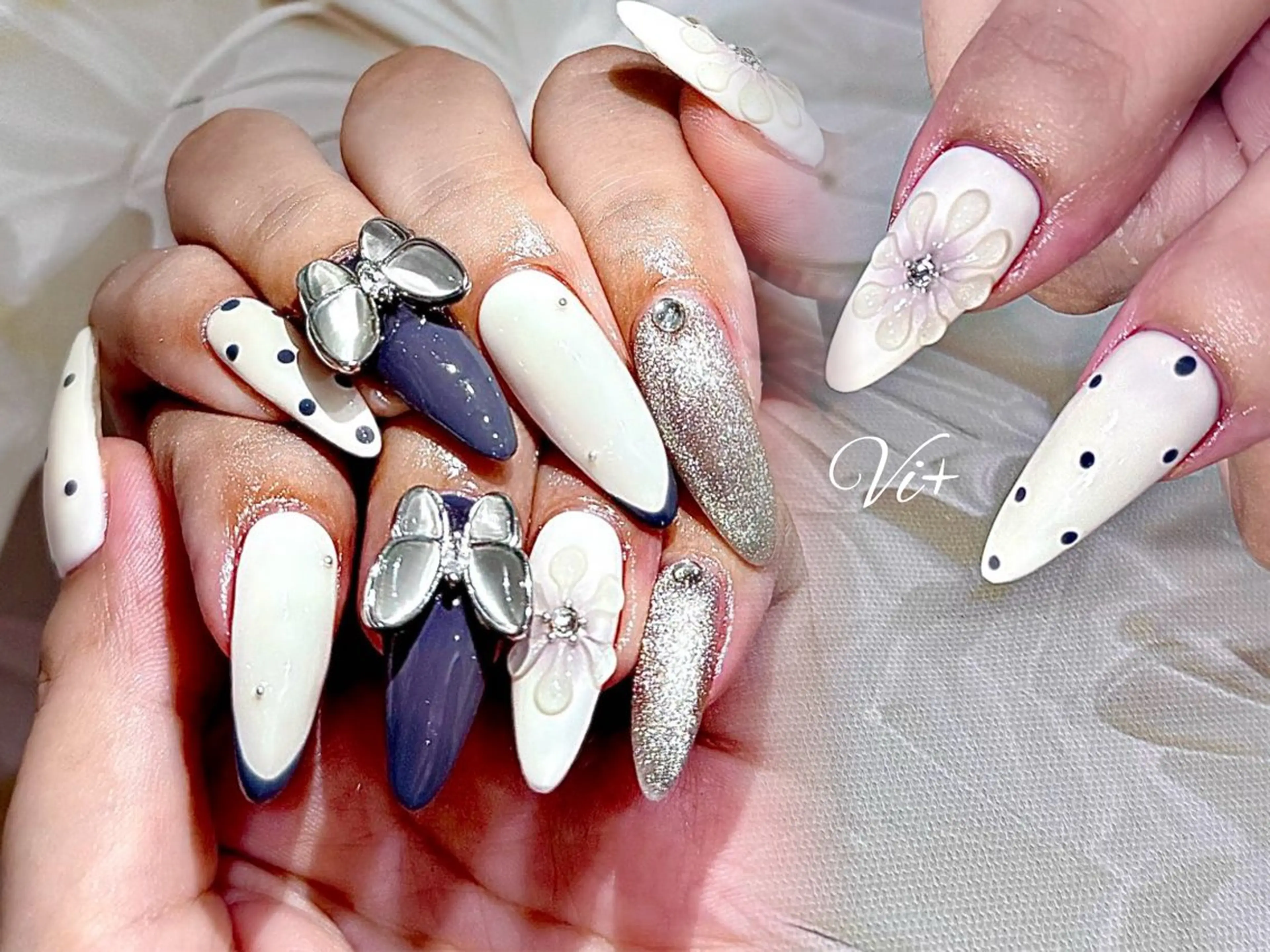 ネイル ハンドネイル ✨Nailsalon Vi+✨のネイルデザイン