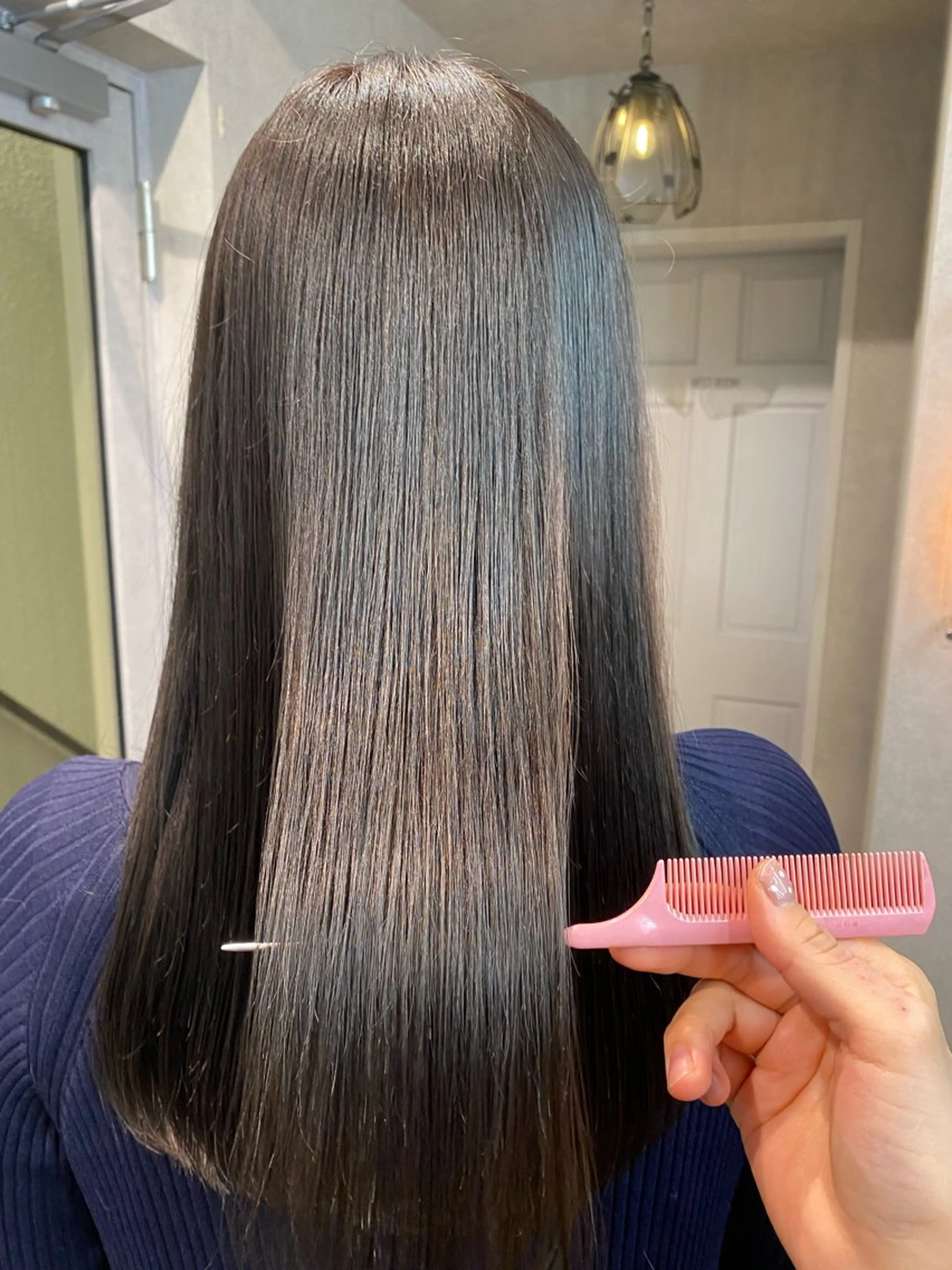 ロング カラー ブリーチ ヘアカラー 透明感カラー🫧🎀 まりなのヘアスタイル