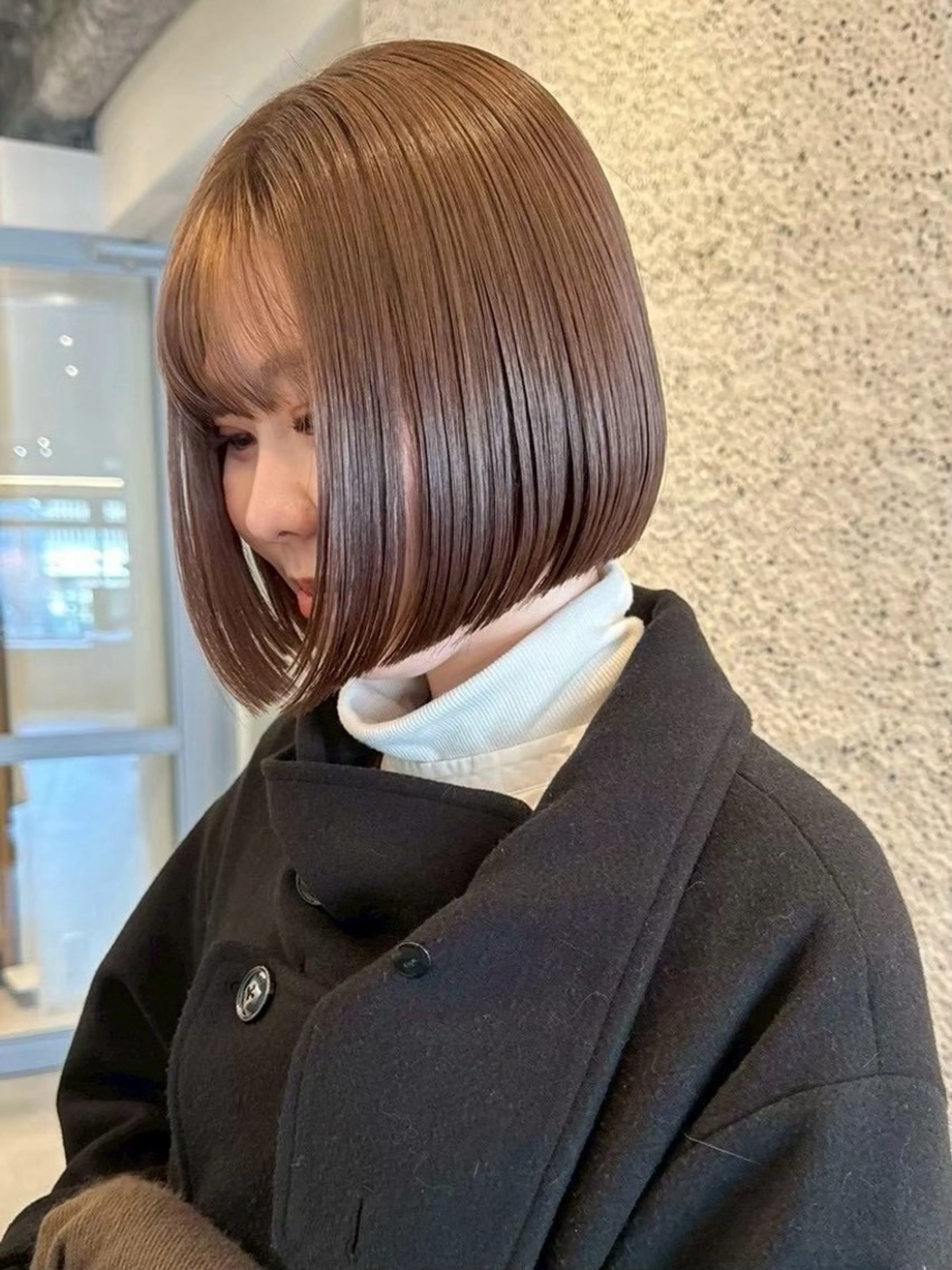 ショート 髪質改善 縮毛矯正 トリートメント nok Kaoriのヘアスタイル