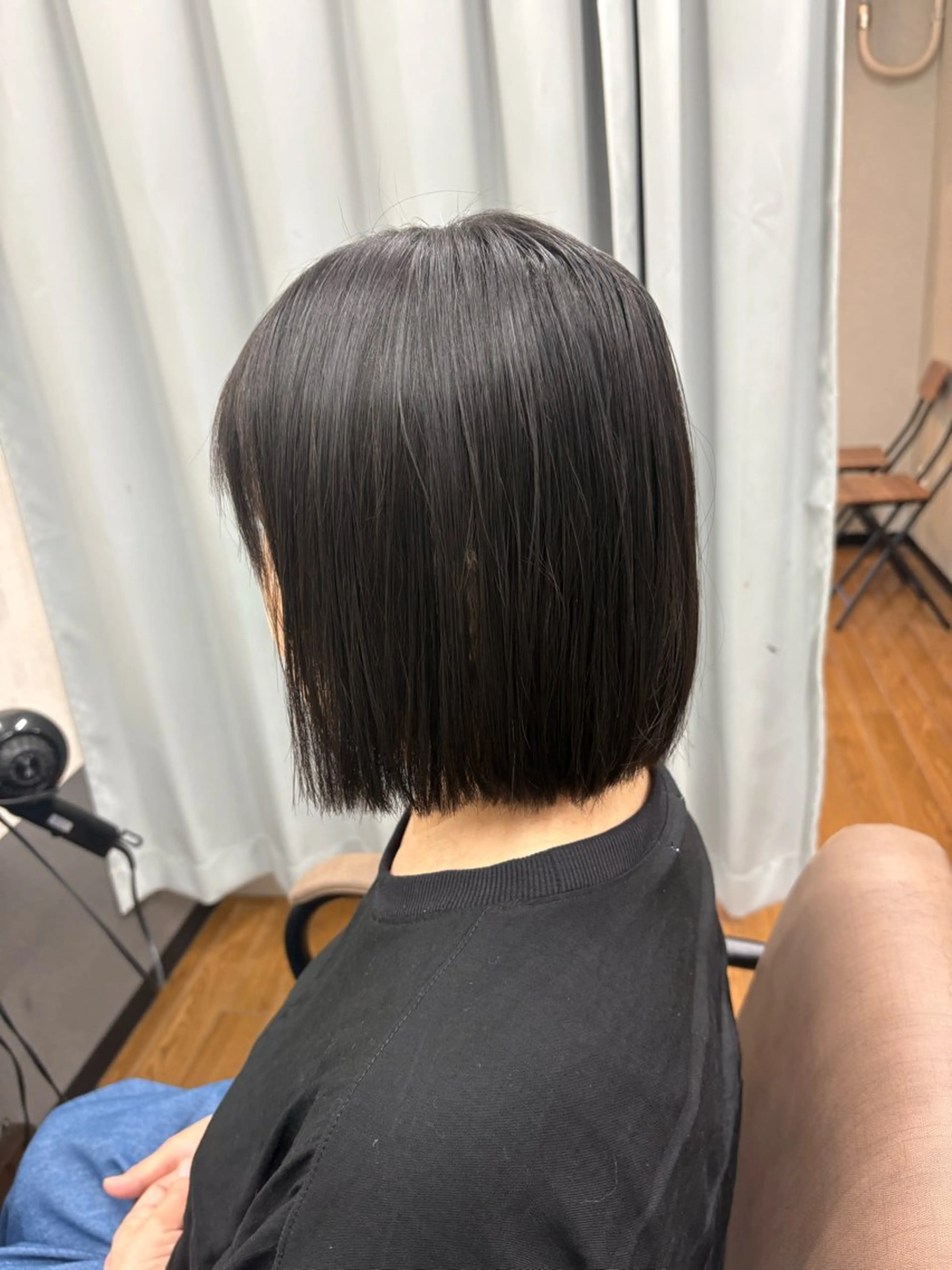 ショート 縮毛矯正 TELA HAIR 幕張本郷店　千尋のヘアスタイル