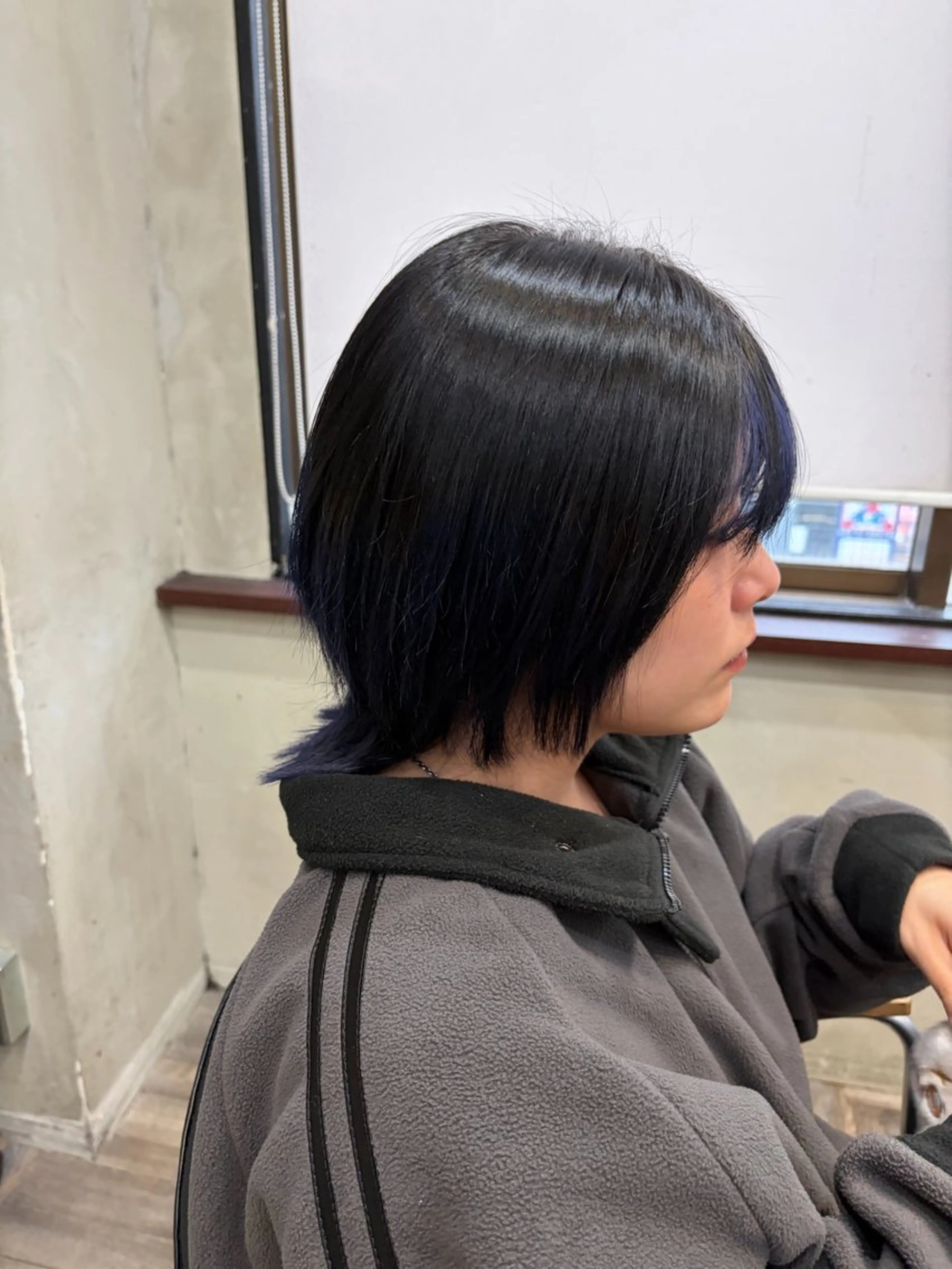 カラー デザインカラー グレージュ ヘアカラー La fith 新田のヘアスタイル