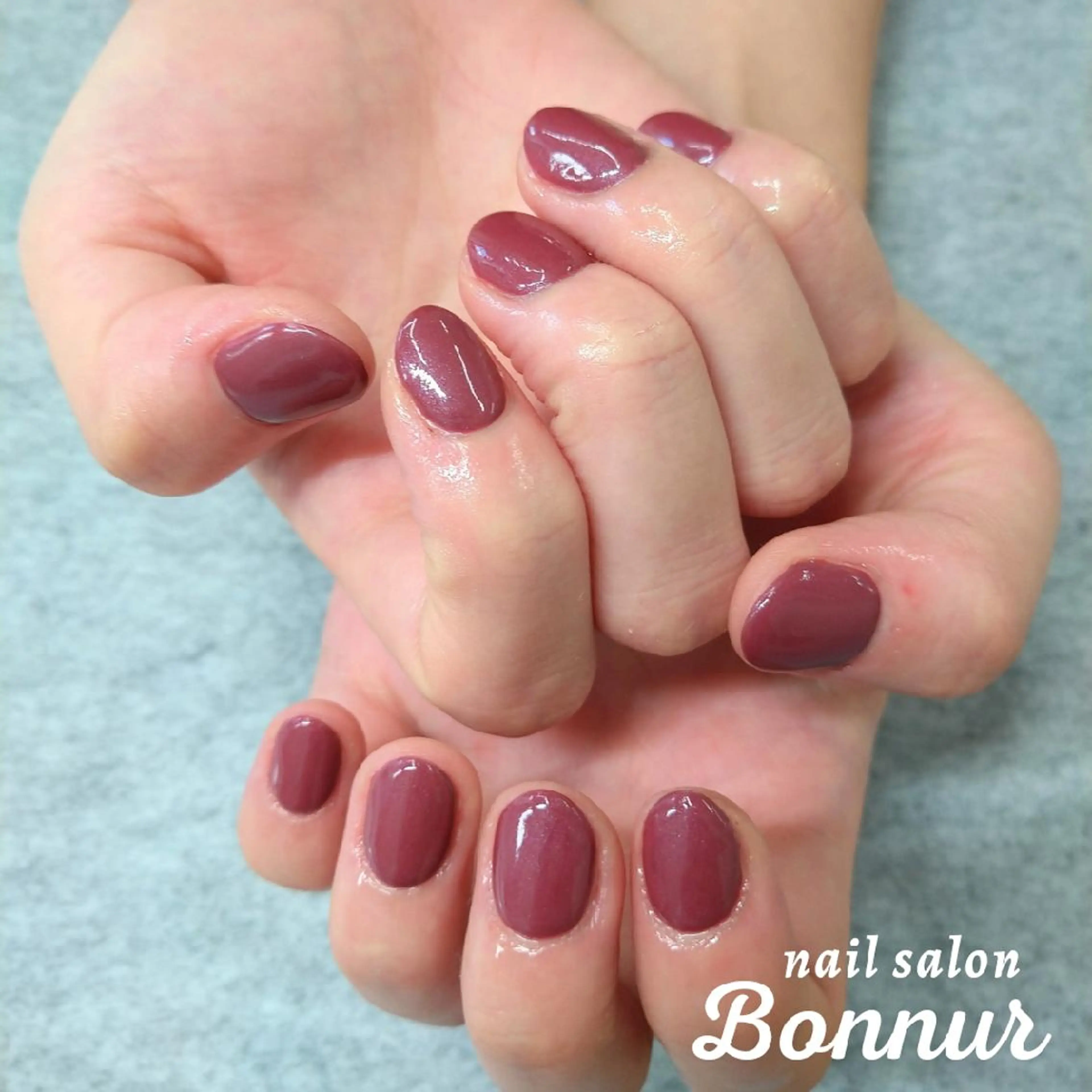 ネイル ワンカラーネイル BBnail ogataのネイルデザイン