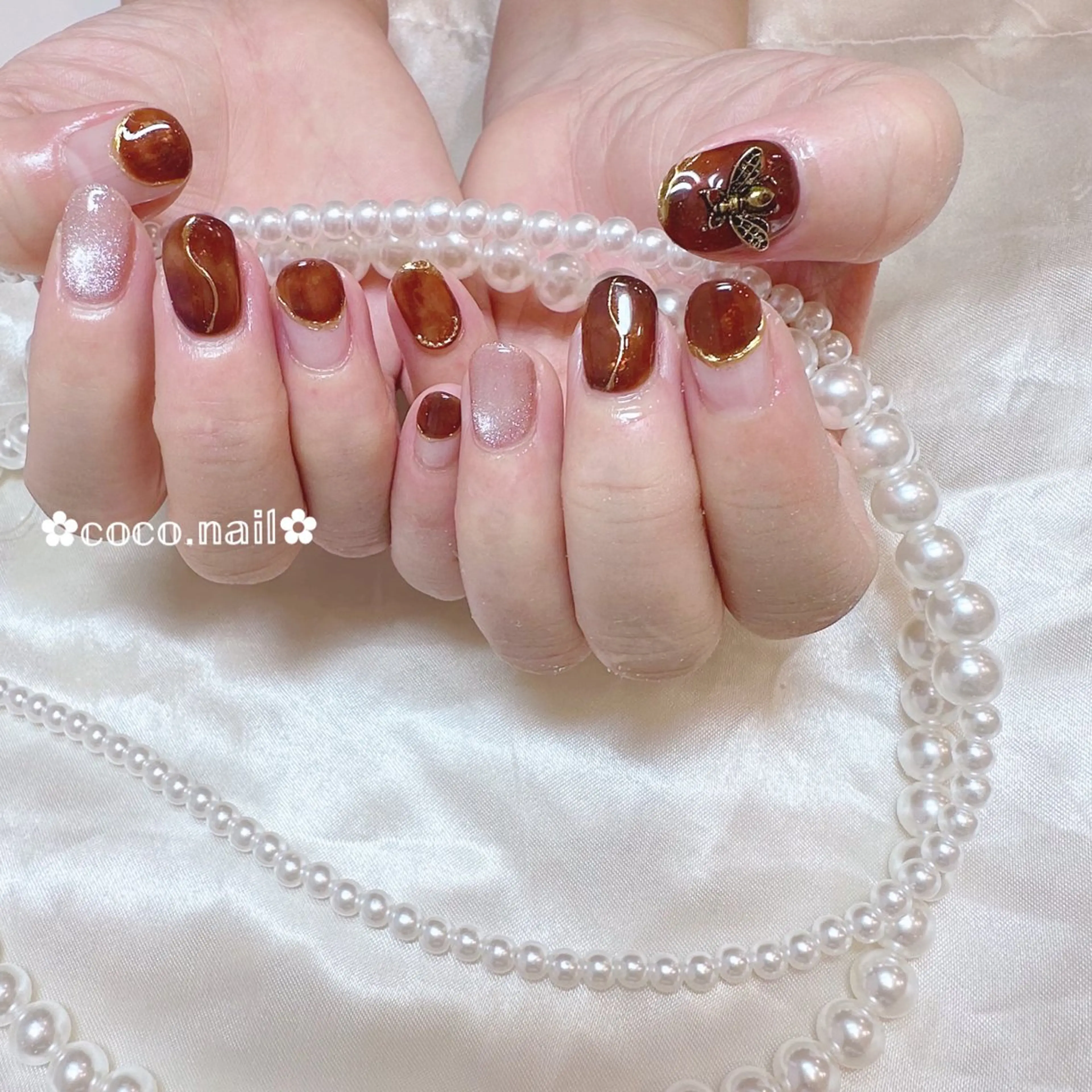 ネイル ハンドネイル lili.nail y2k/長さ出しのネイルデザイン