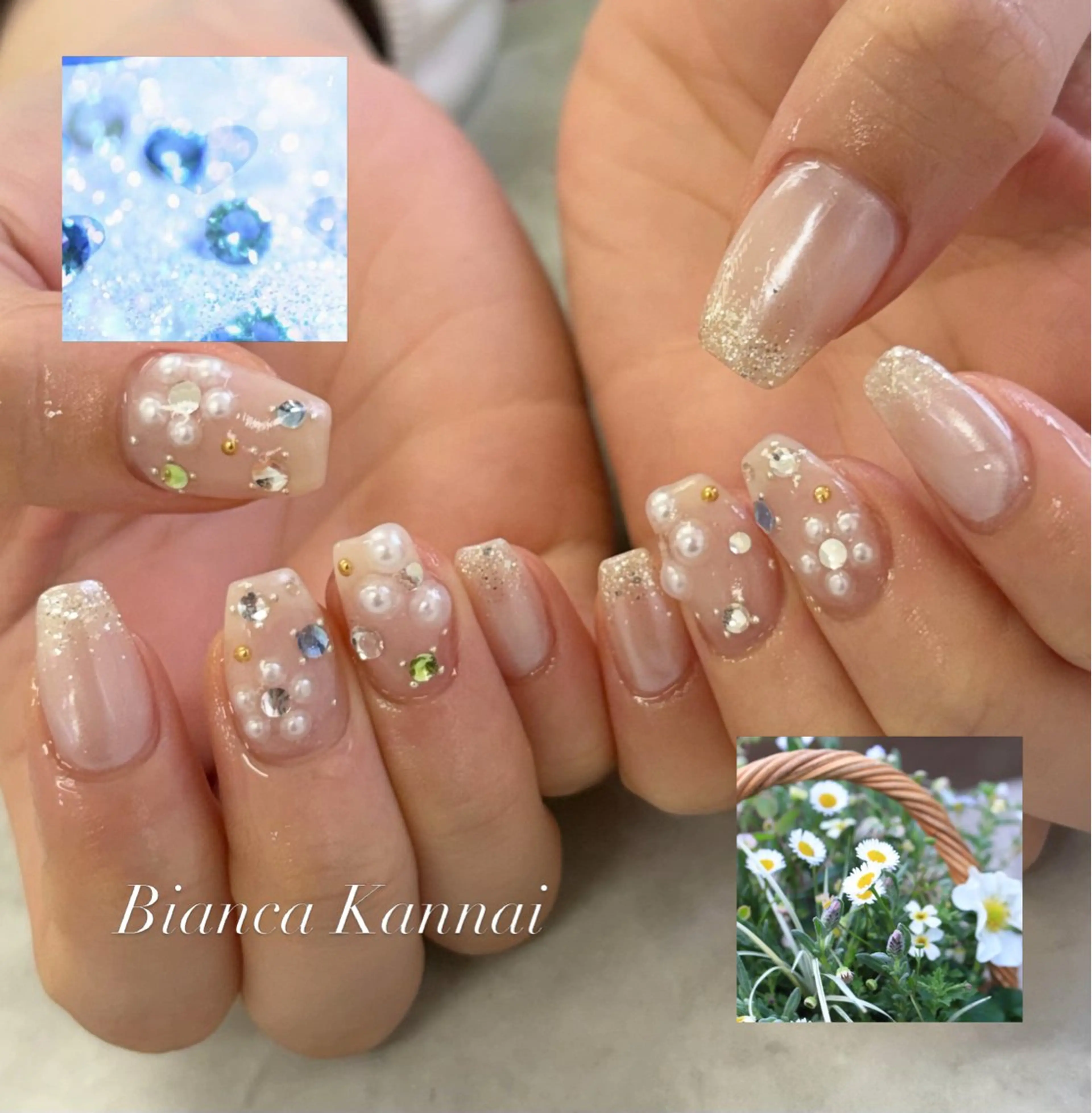 ネイル Bianca関内 USUI🐢のネイルデザイン