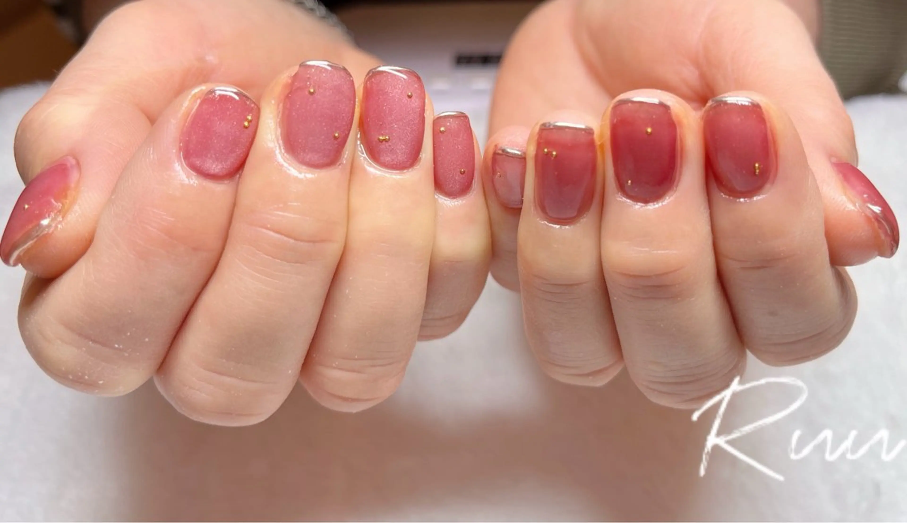 ネイル アートネイル フットネイル フレンチネイル キラキラネイル 韓国ネイル Nail salon Ruuのネイルデザイン