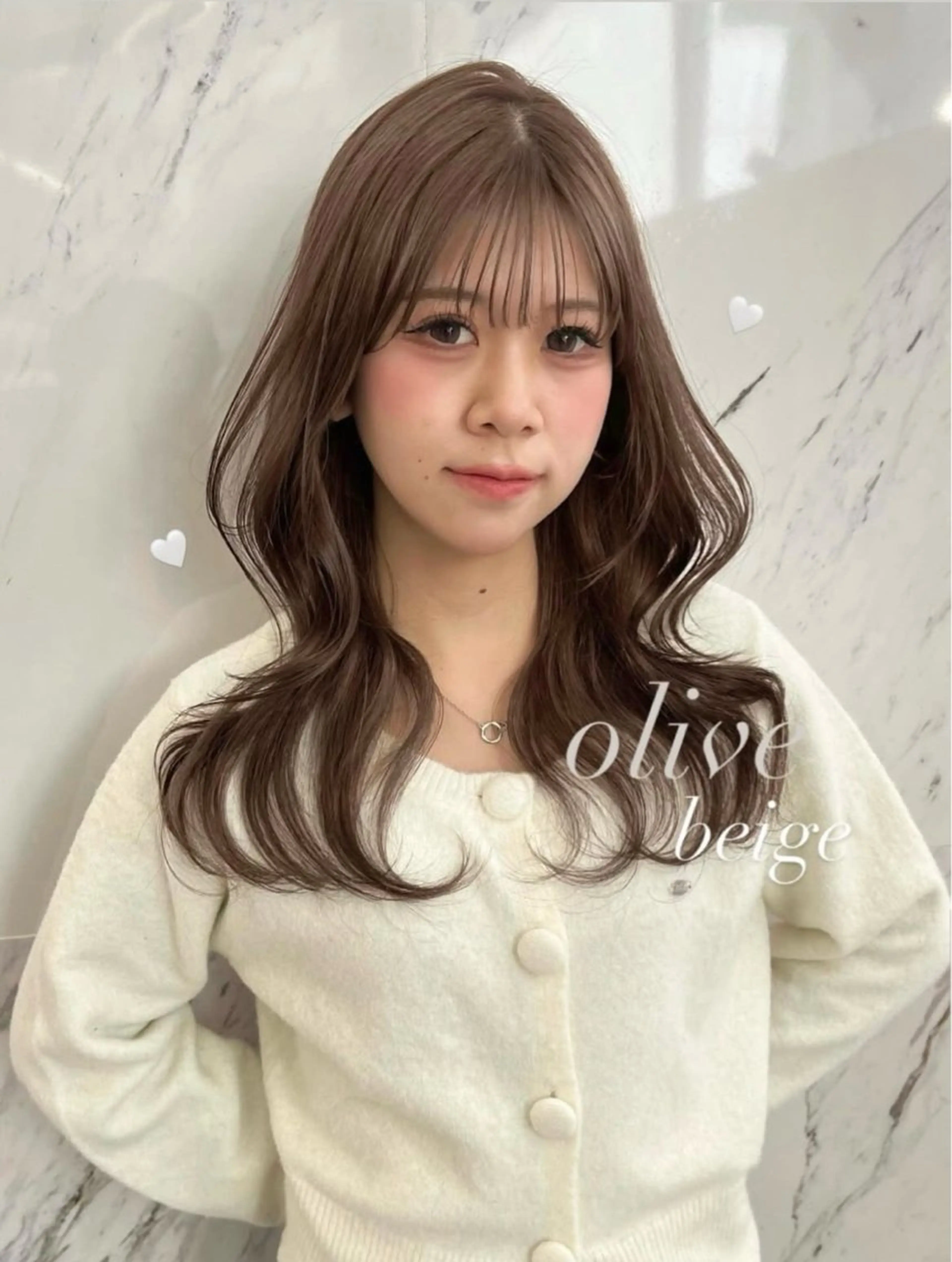 ロング カラー ヘアカラー ParveMix ♡白神みやびのヘアスタイル