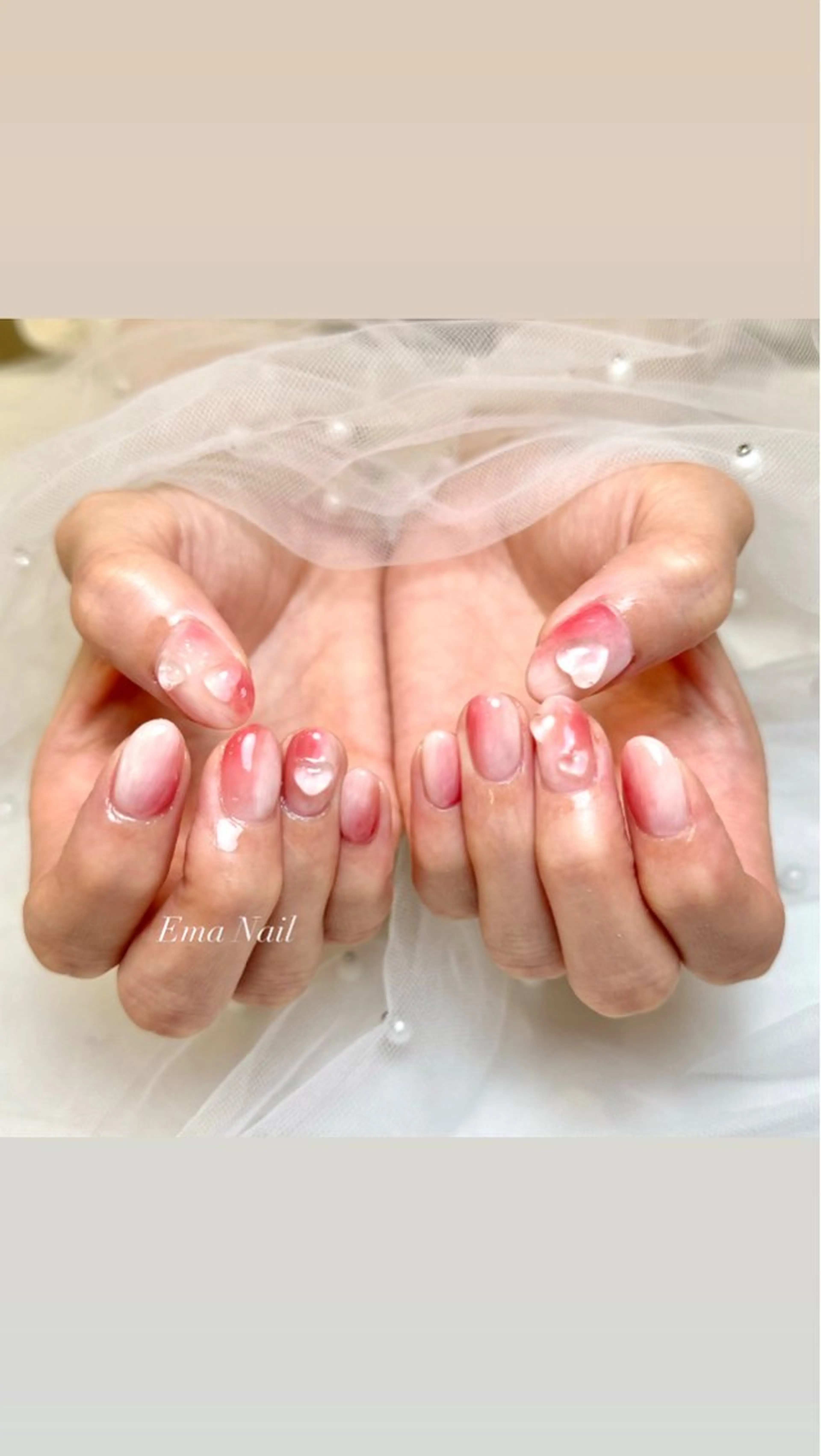 ネイル ハンドネイル EmaNail＋KIHAKUYA東大阪瓢箪山店所属・EmaNail YUIのネイルデザイン