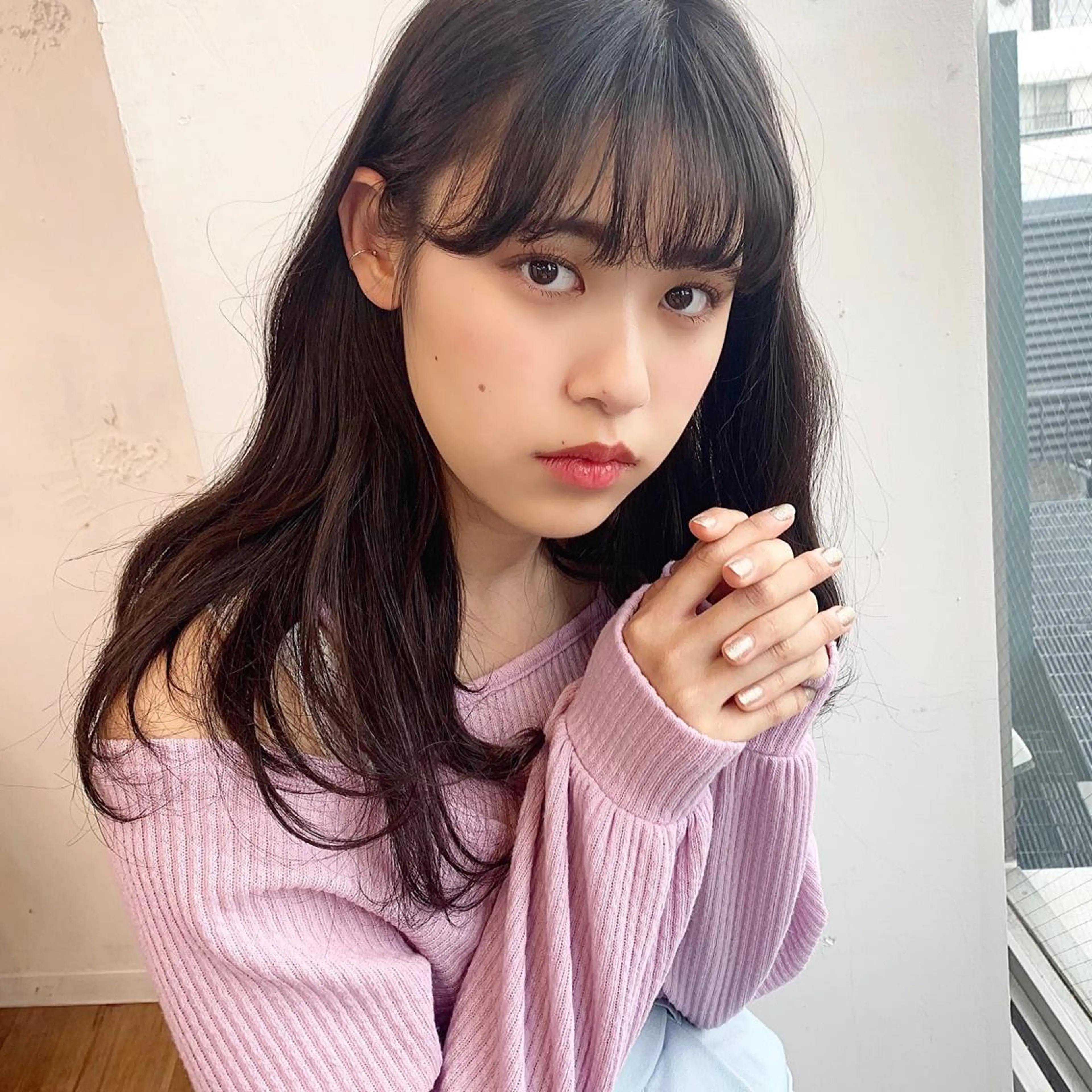 ロング カラー Sana / 韓国ヘア / カラーのヘアスタイル