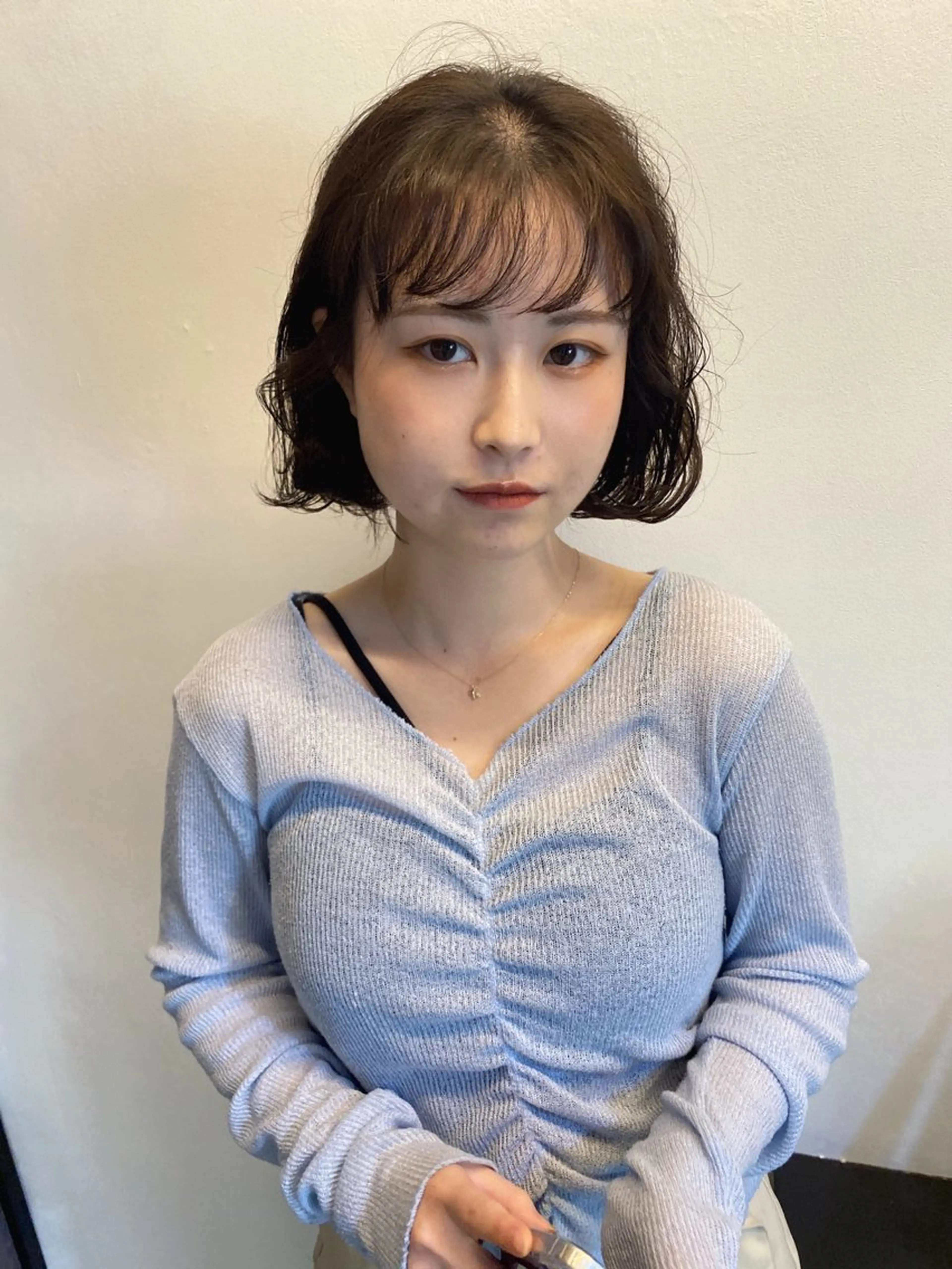 ショート カラー ヘアアレンジ 広島/ボブ/レイヤー 🌿‬wakabaのヘアスタイル