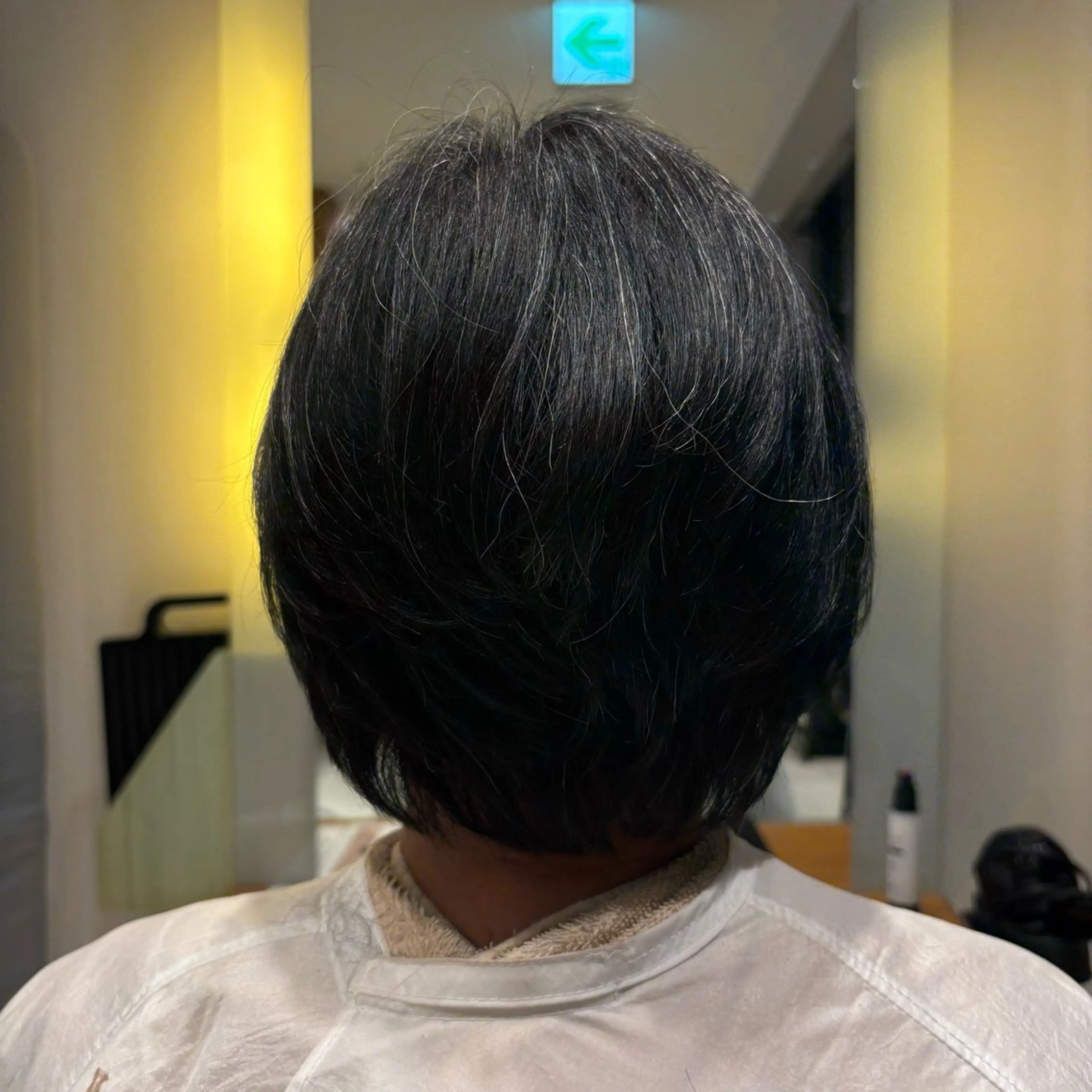 ショート 森田 玲央のヘアスタイル