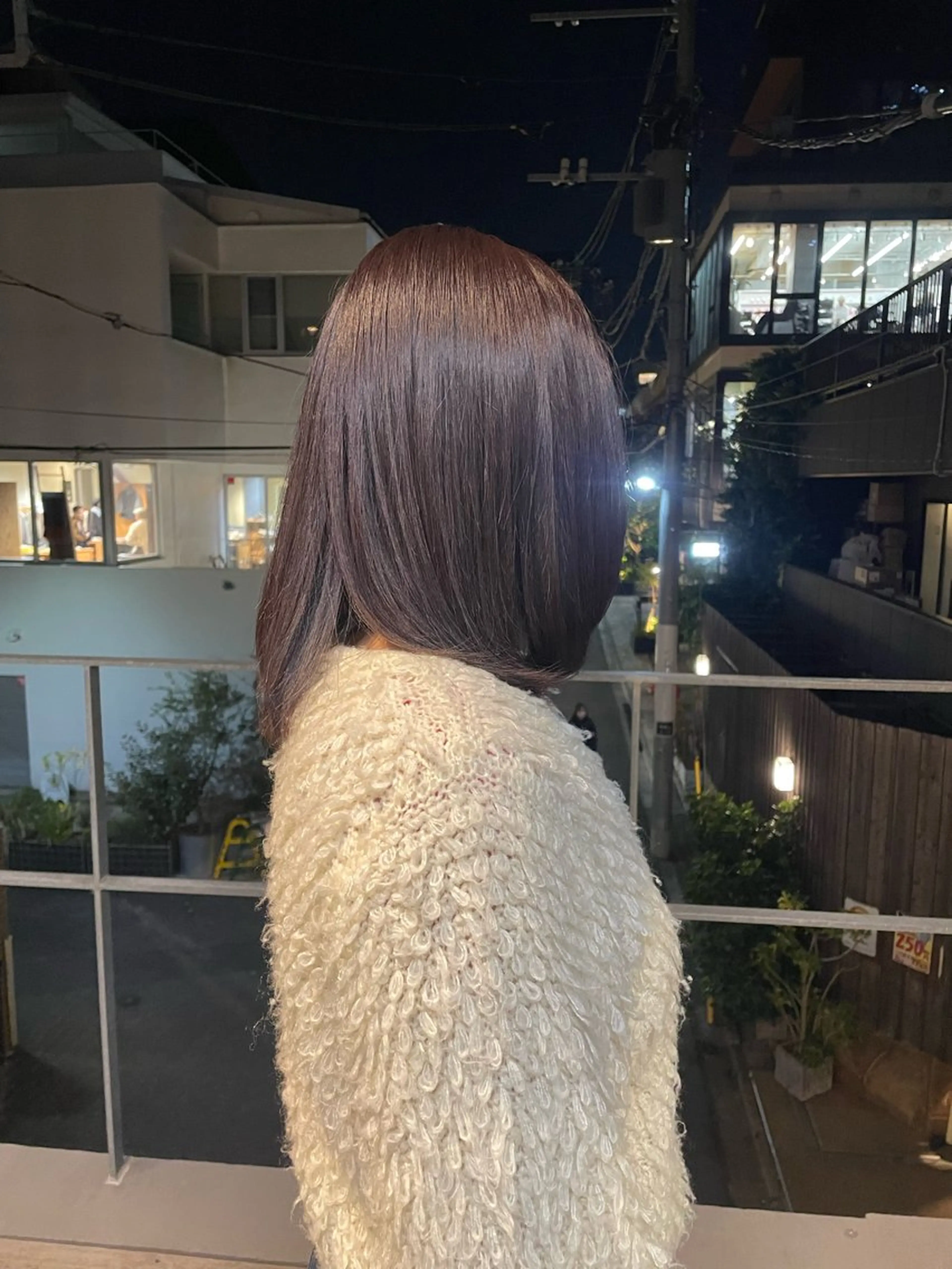 カラー 小澤 わかなのヘアスタイル