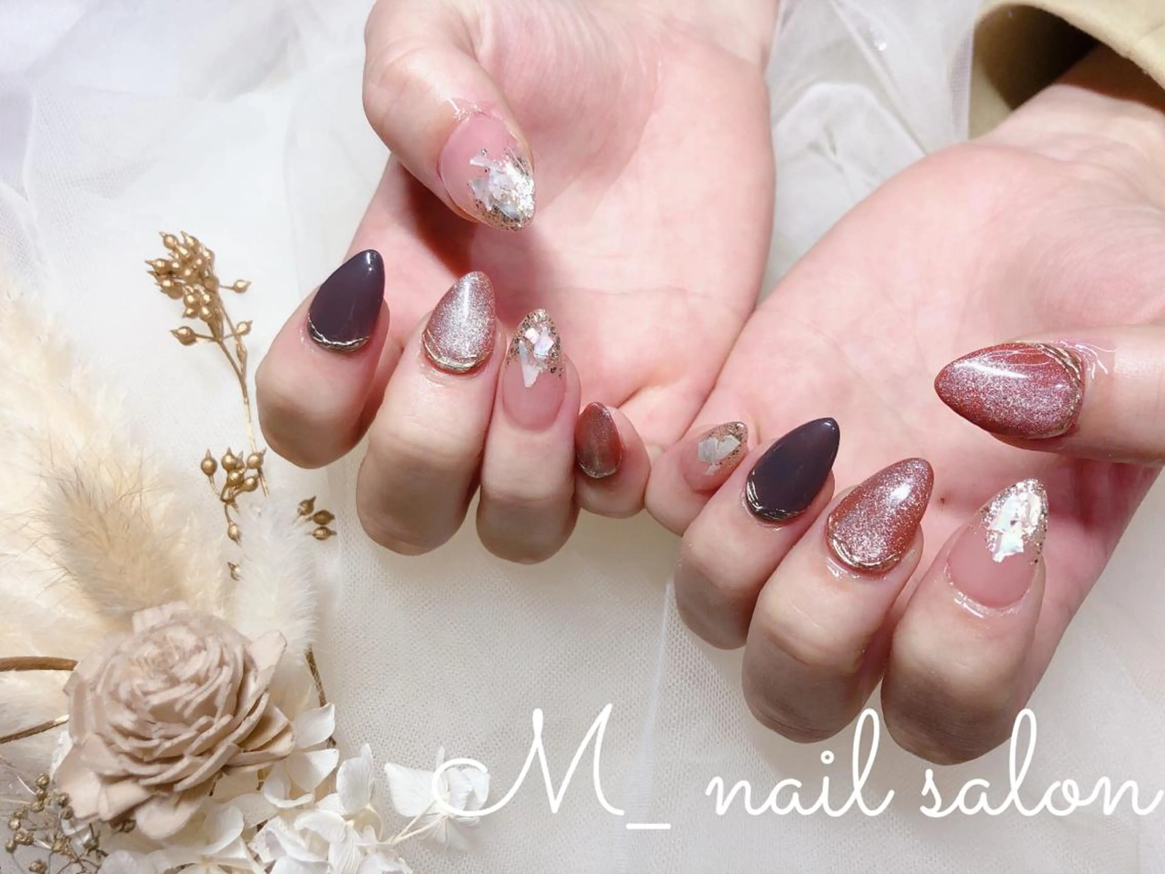 ネイル スカルプネイル M_nail salon所属・M_ nail salonのネイルデザイン
