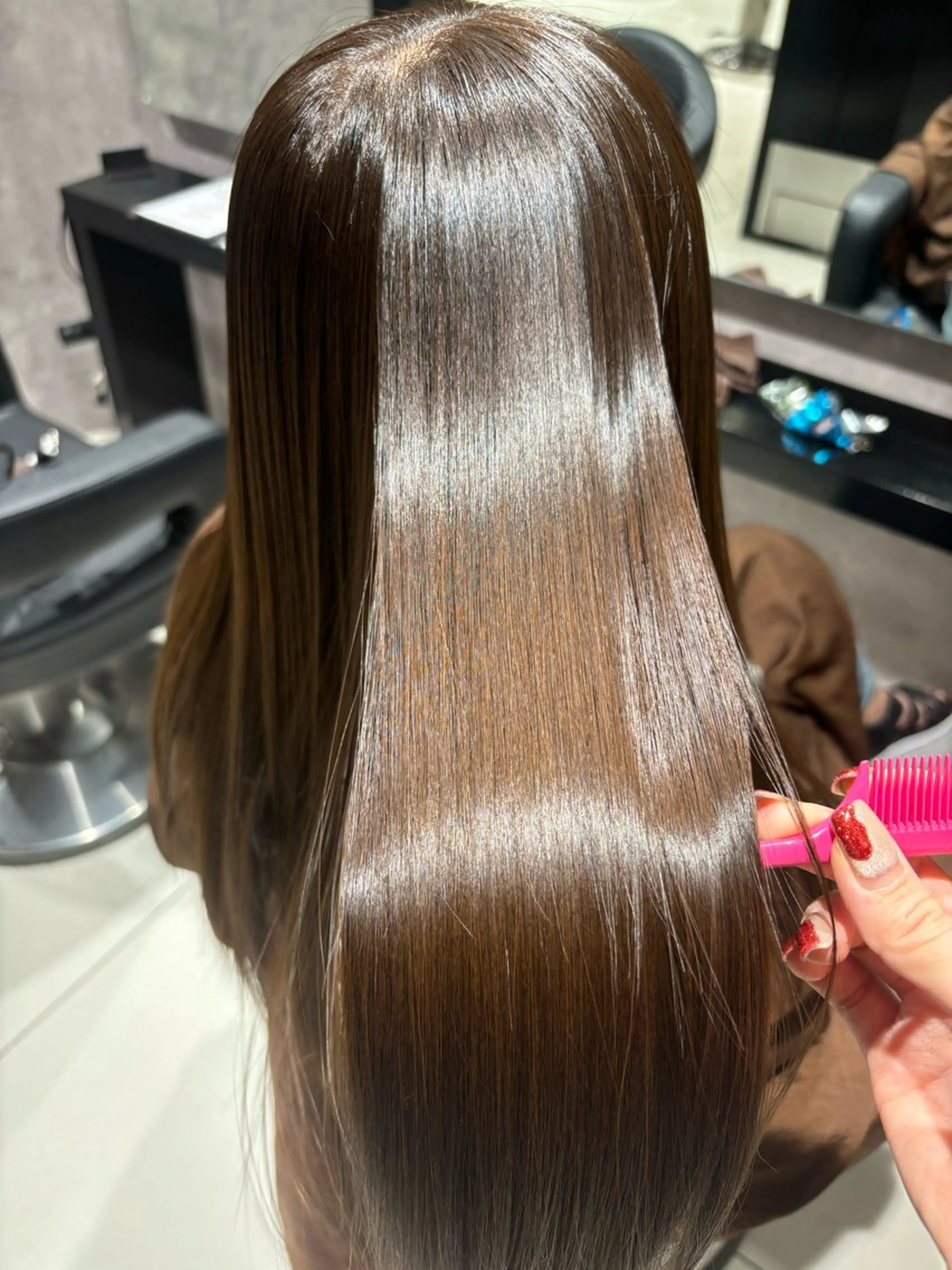 🤎カット＋縮毛矯正＋トリートメント🤎の写真