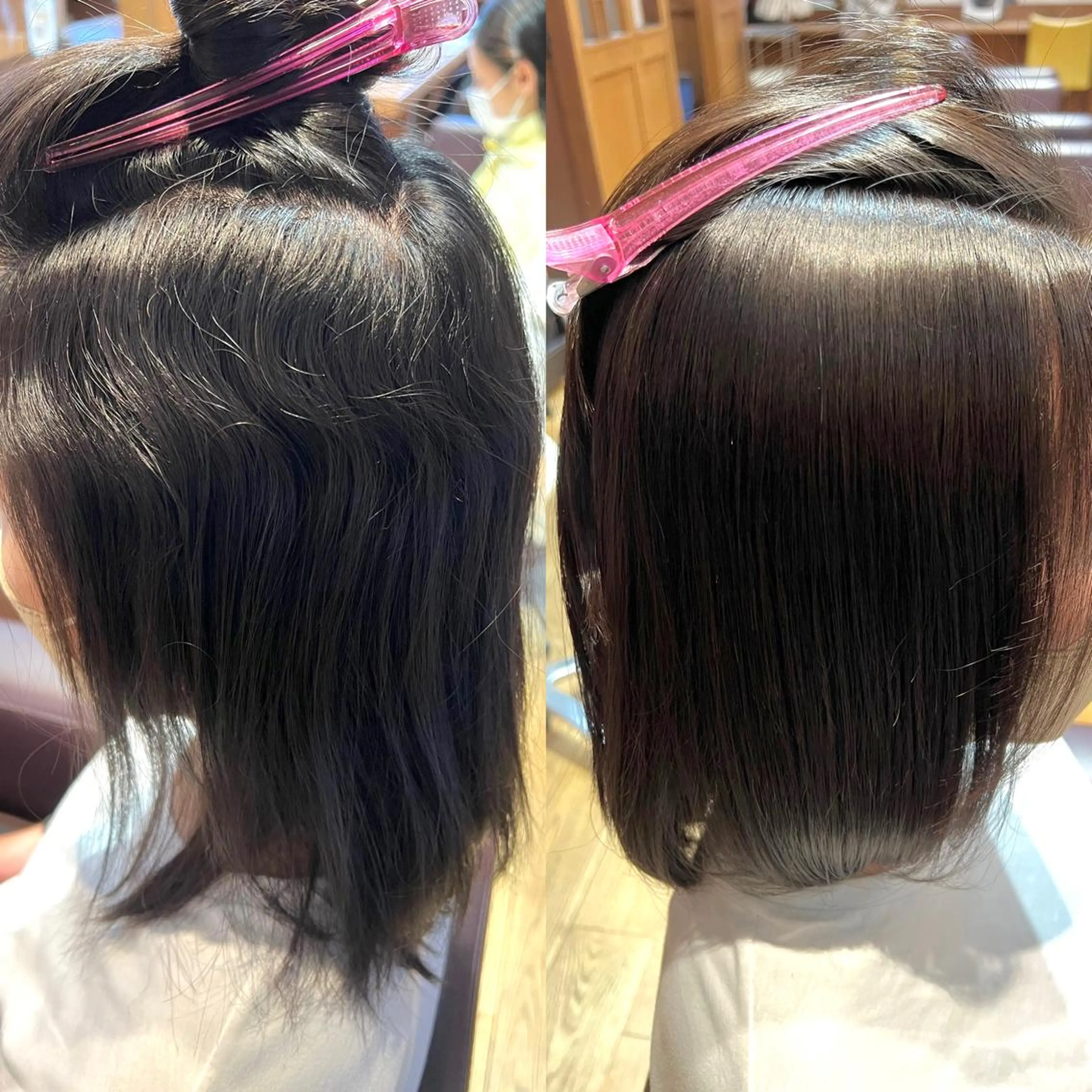 ミディアム カラー パーマ Artist 藤﨑紘成のヘアスタイル